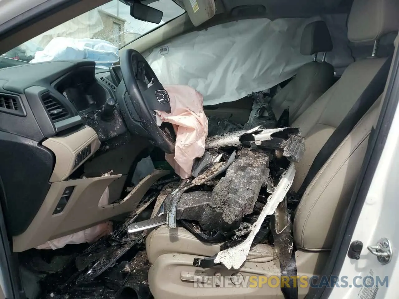 7 Photograph of a damaged car 5FNRL6H81LB041576 HONDA ODYSSEY 2020