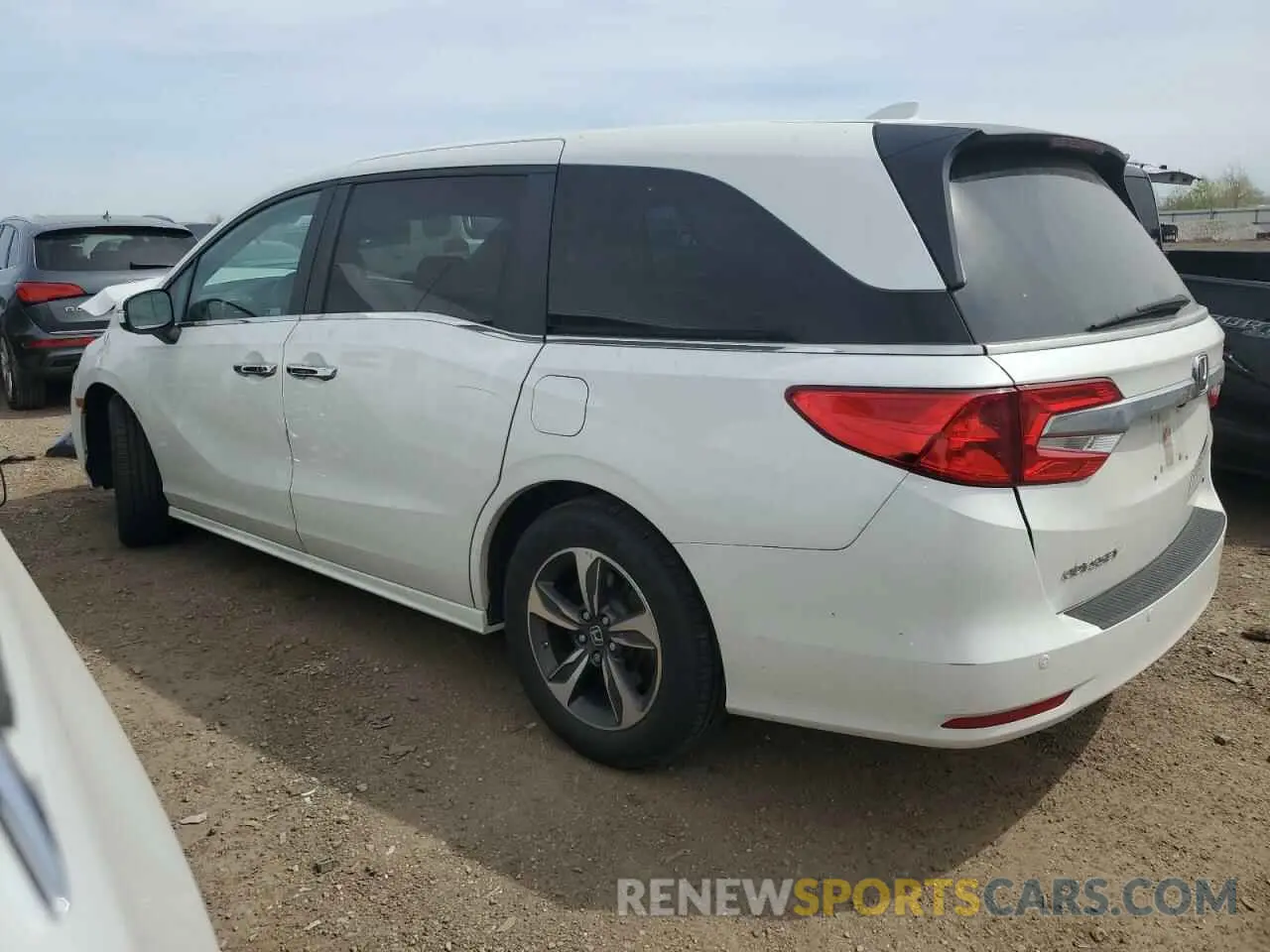 2 Photograph of a damaged car 5FNRL6H88LB024189 HONDA ODYSSEY 2020