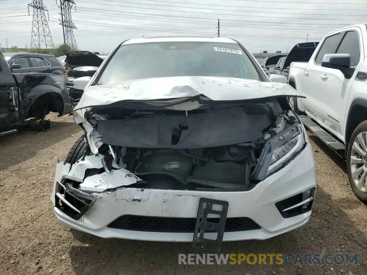 5 Photograph of a damaged car 5FNRL6H88LB024189 HONDA ODYSSEY 2020