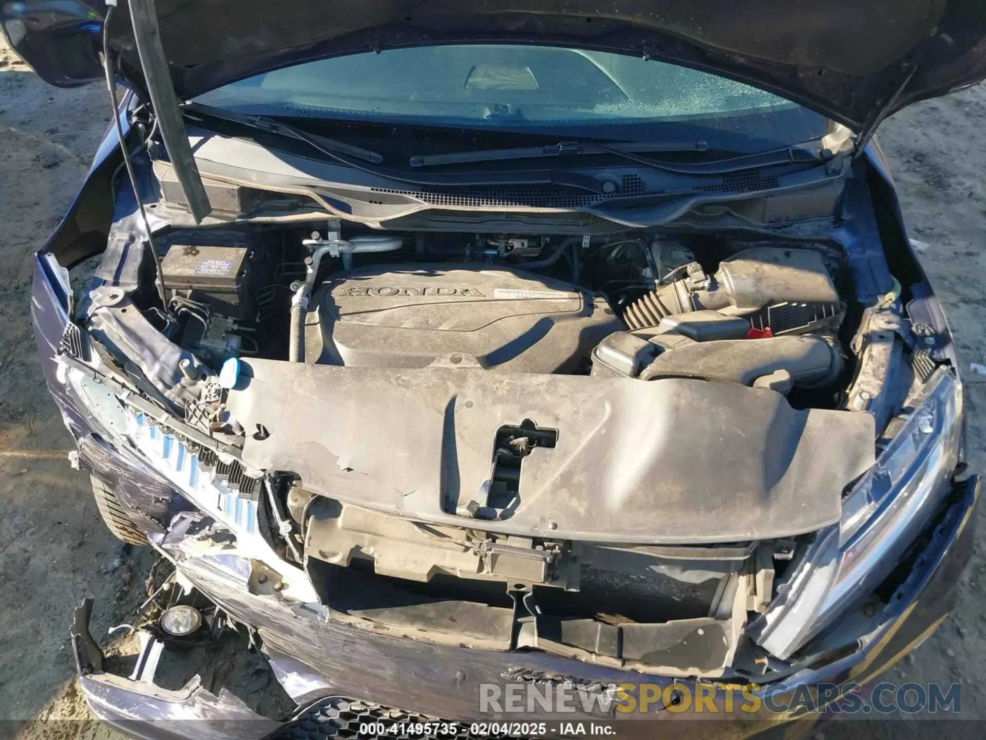 10 Photograph of a damaged car 5FNRL6H89LB015744 HONDA ODYSSEY 2020