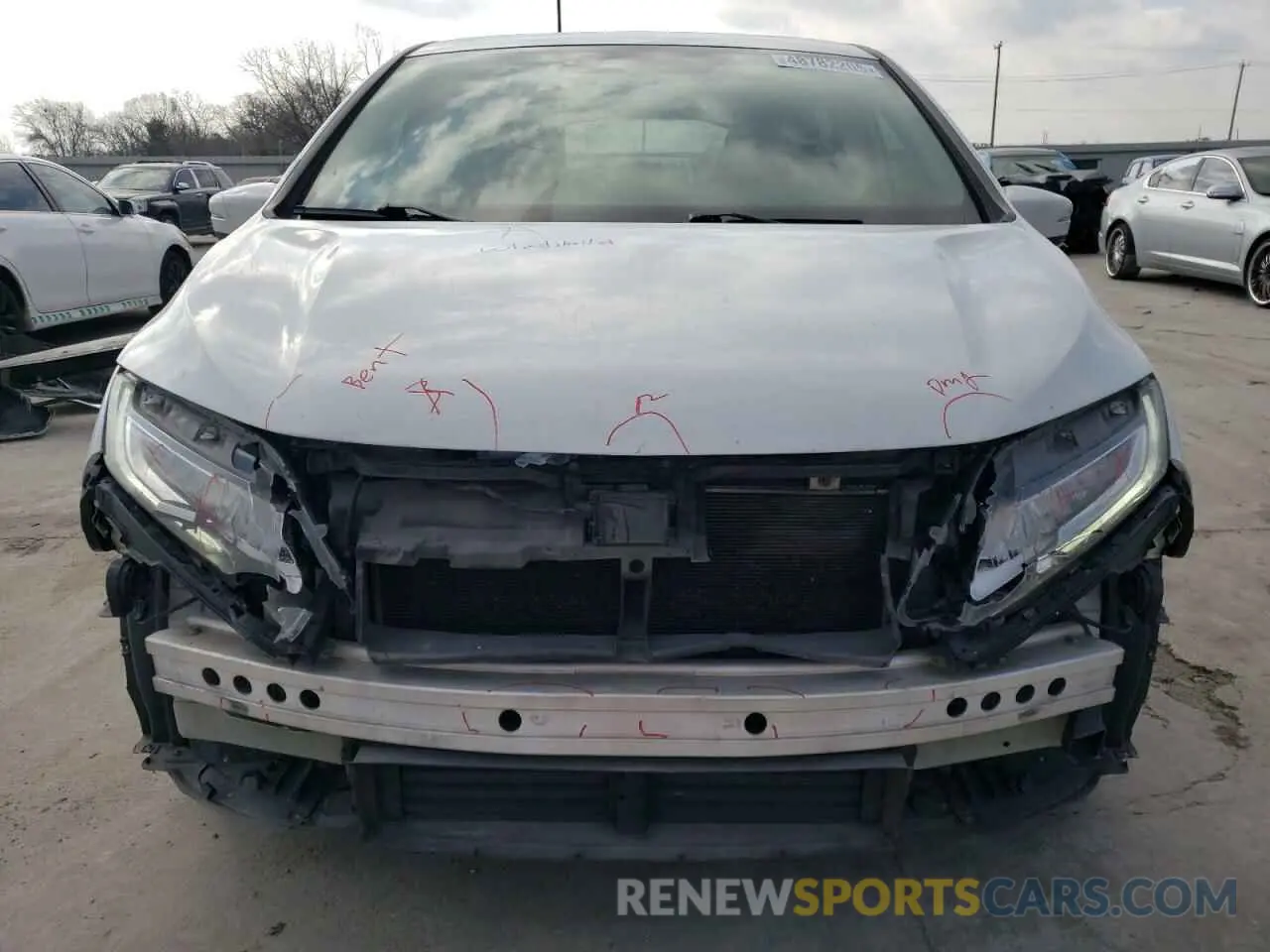 5 Photograph of a damaged car 5FNRL6H8XLB008222 HONDA ODYSSEY 2020