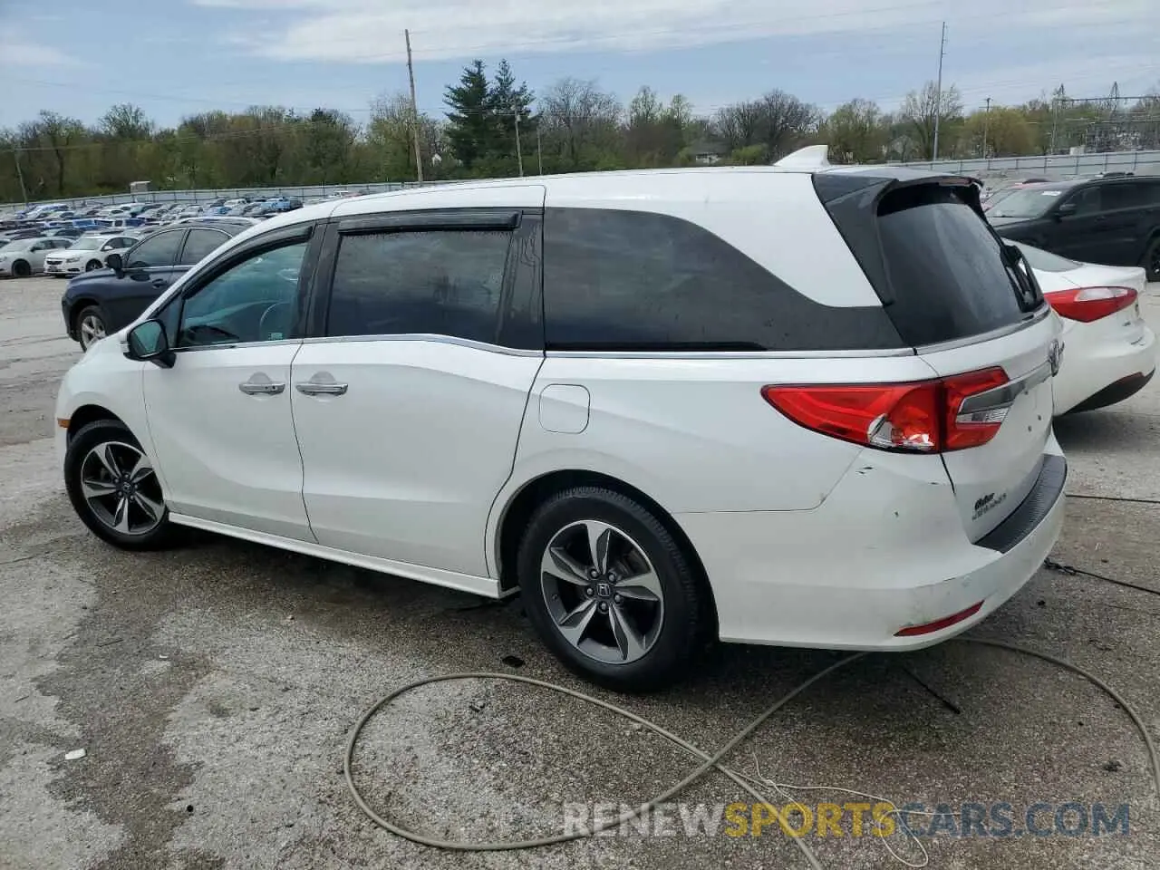 2 Photograph of a damaged car 5FNRL6H8XLB019365 HONDA ODYSSEY 2020