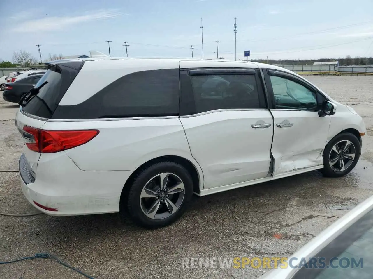 3 Photograph of a damaged car 5FNRL6H8XLB019365 HONDA ODYSSEY 2020