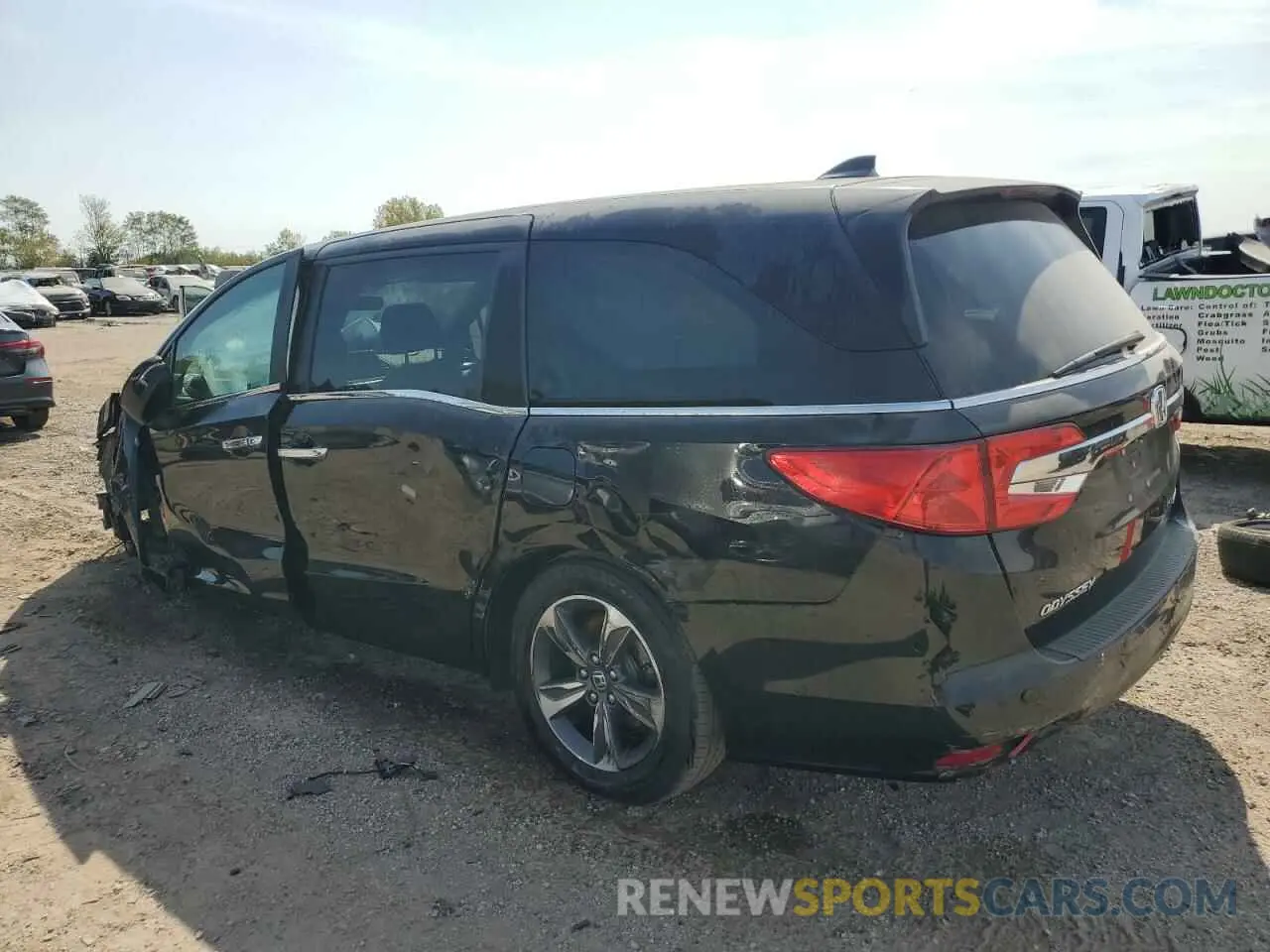 2 Photograph of a damaged car 5FNRL6H8XLB031189 HONDA ODYSSEY 2020