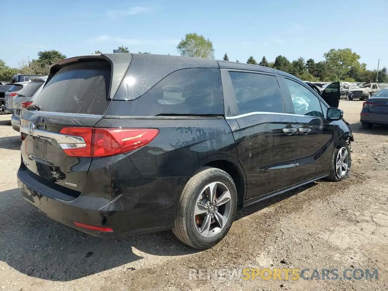 3 Photograph of a damaged car 5FNRL6H8XLB031189 HONDA ODYSSEY 2020