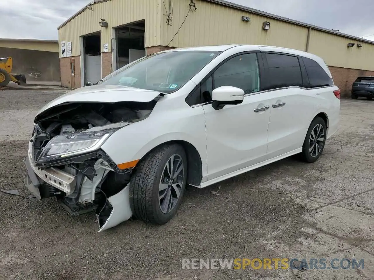 1 Photograph of a damaged car 5FNRL6H95LB035854 HONDA ODYSSEY 2020