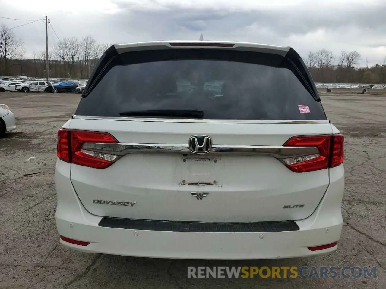 6 Photograph of a damaged car 5FNRL6H95LB035854 HONDA ODYSSEY 2020