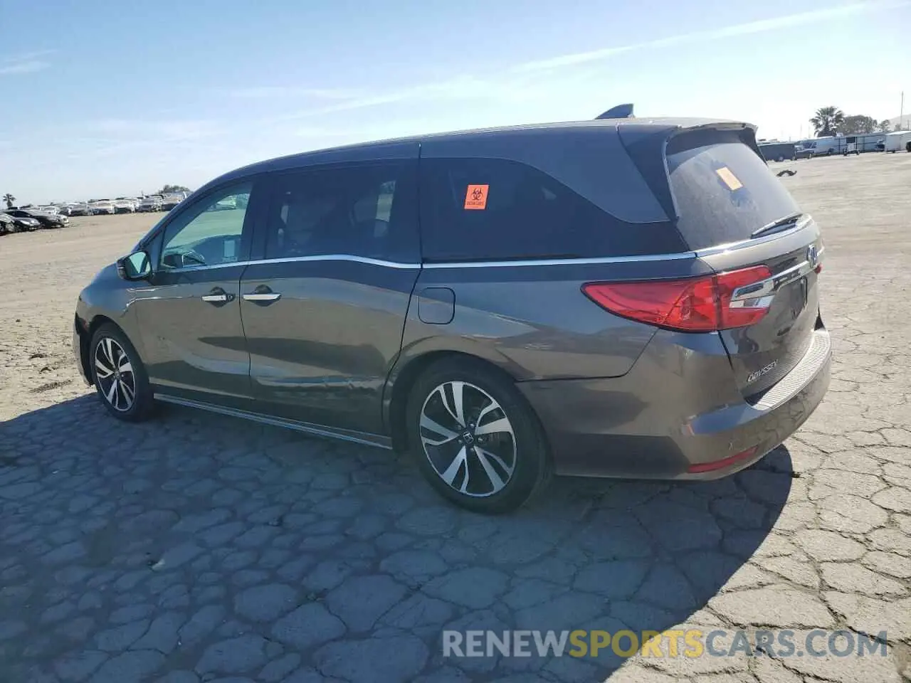 2 Photograph of a damaged car 5FNRL6H96LB037046 HONDA ODYSSEY 2020