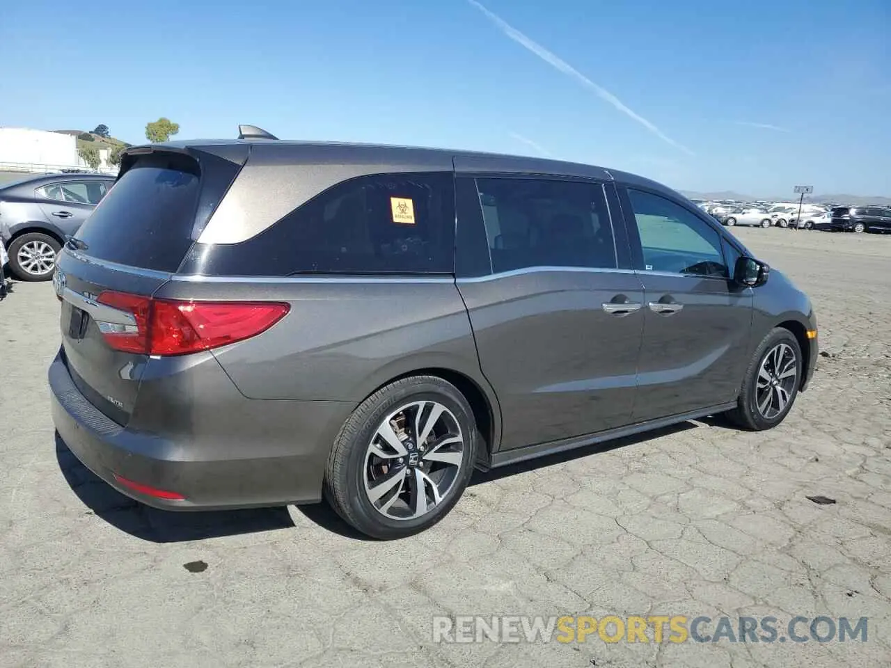 3 Photograph of a damaged car 5FNRL6H96LB037046 HONDA ODYSSEY 2020