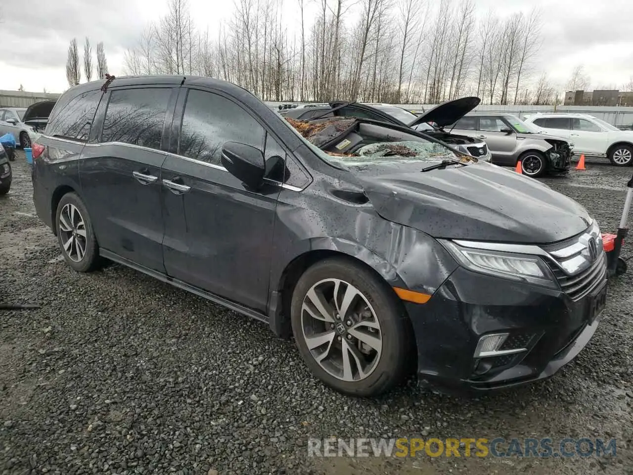 4 Photograph of a damaged car 5FNRL6H99LB069683 HONDA ODYSSEY 2020