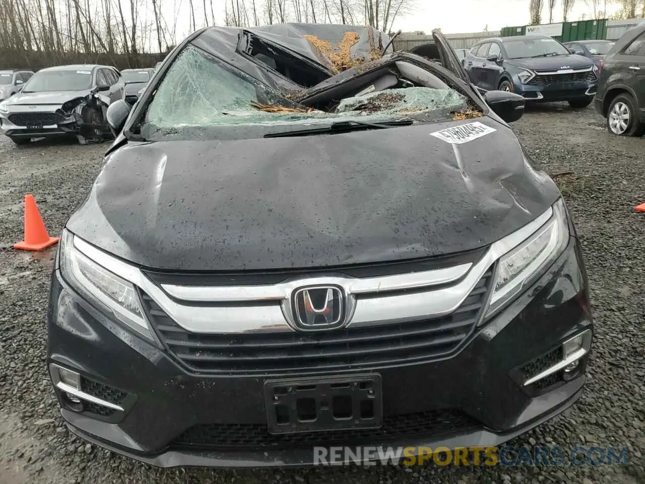 5 Photograph of a damaged car 5FNRL6H99LB069683 HONDA ODYSSEY 2020