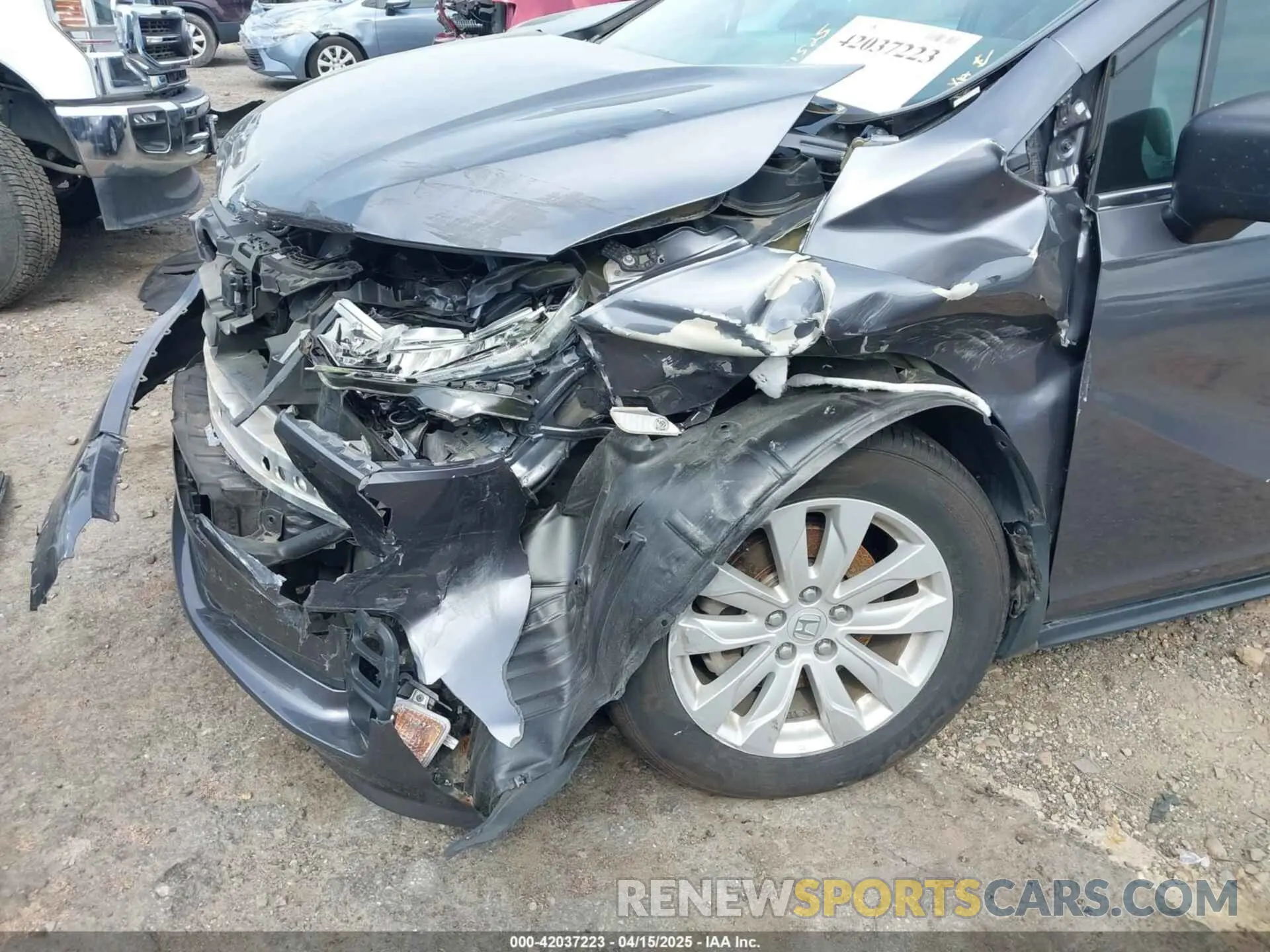 6 Photograph of a damaged car 5FNRL6H20MB009280 HONDA ODYSSEY 2021