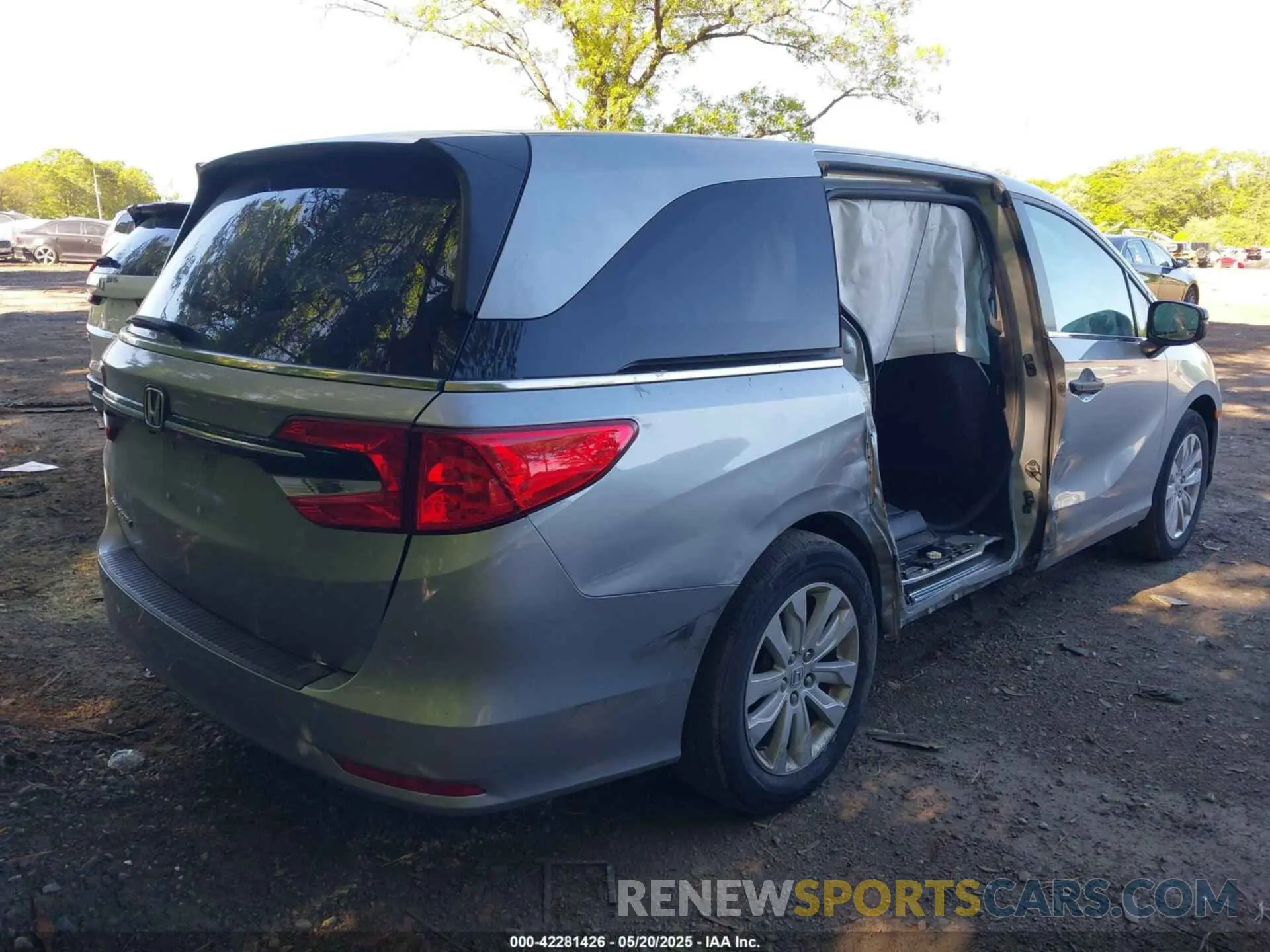 6 Photograph of a damaged car 5FNRL6H27MB019210 HONDA ODYSSEY 2021