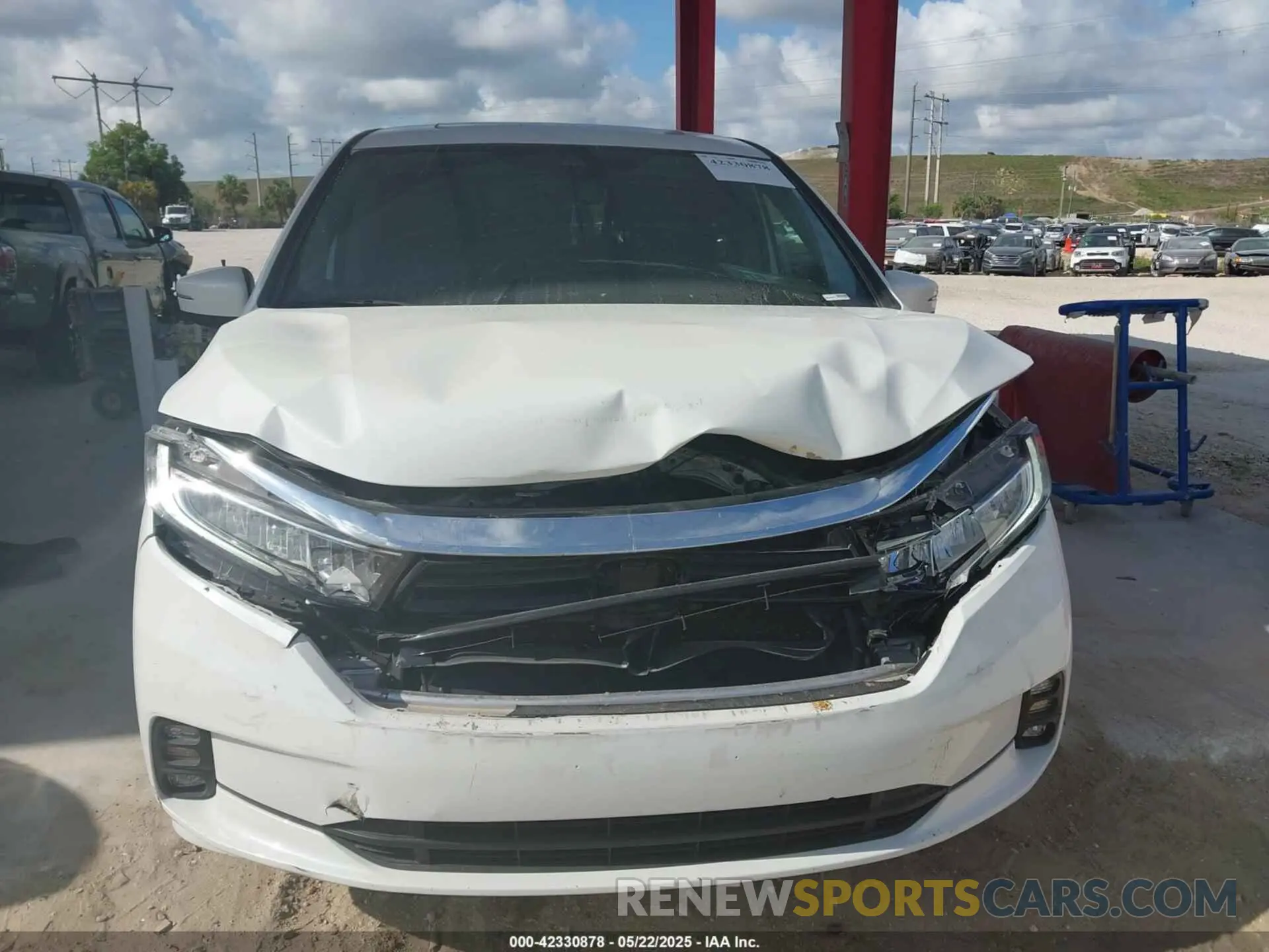 6 Photograph of a damaged car 5FNRL6H70MB044073 HONDA ODYSSEY 2021