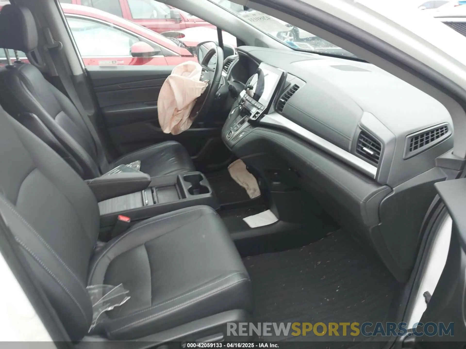 5 Photograph of a damaged car 5FNRL6H71MB039822 HONDA ODYSSEY 2021