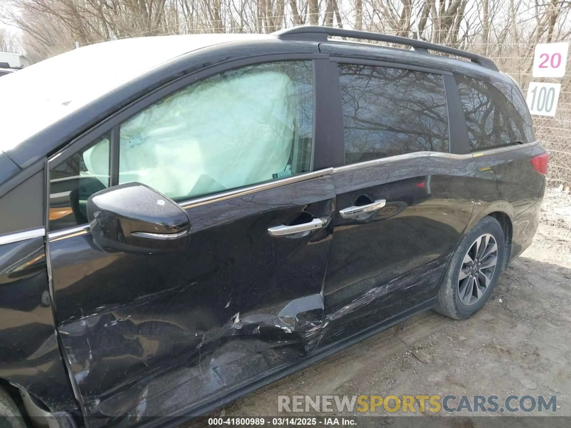 14 Photograph of a damaged car 5FNRL6H76MB013748 HONDA ODYSSEY 2021