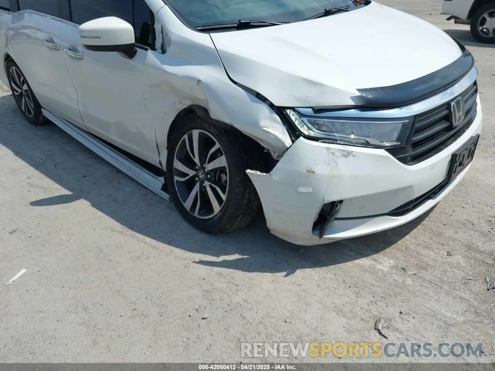 6 Photograph of a damaged car 5FNRL6H80MB010952 HONDA ODYSSEY 2021