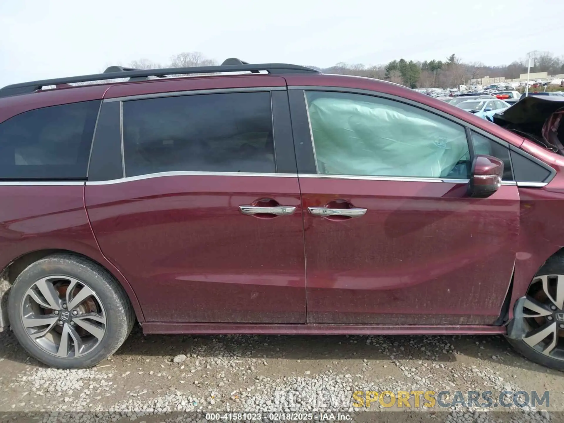 12 Photograph of a damaged car 5FNRL6H80MB020994 HONDA ODYSSEY 2021