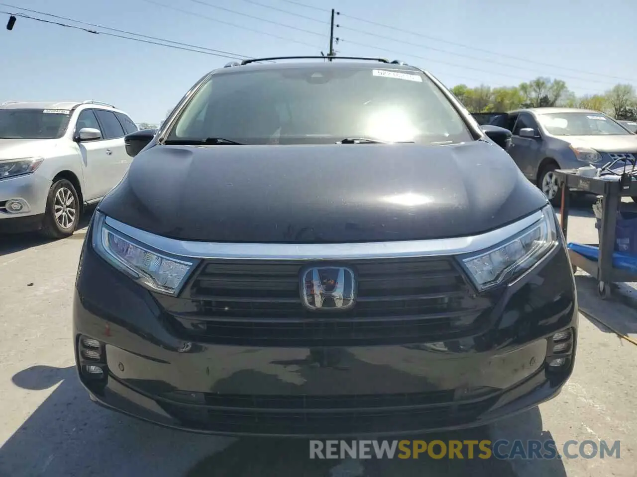 5 Photograph of a damaged car 5FNRL6H80MB036564 HONDA ODYSSEY 2021
