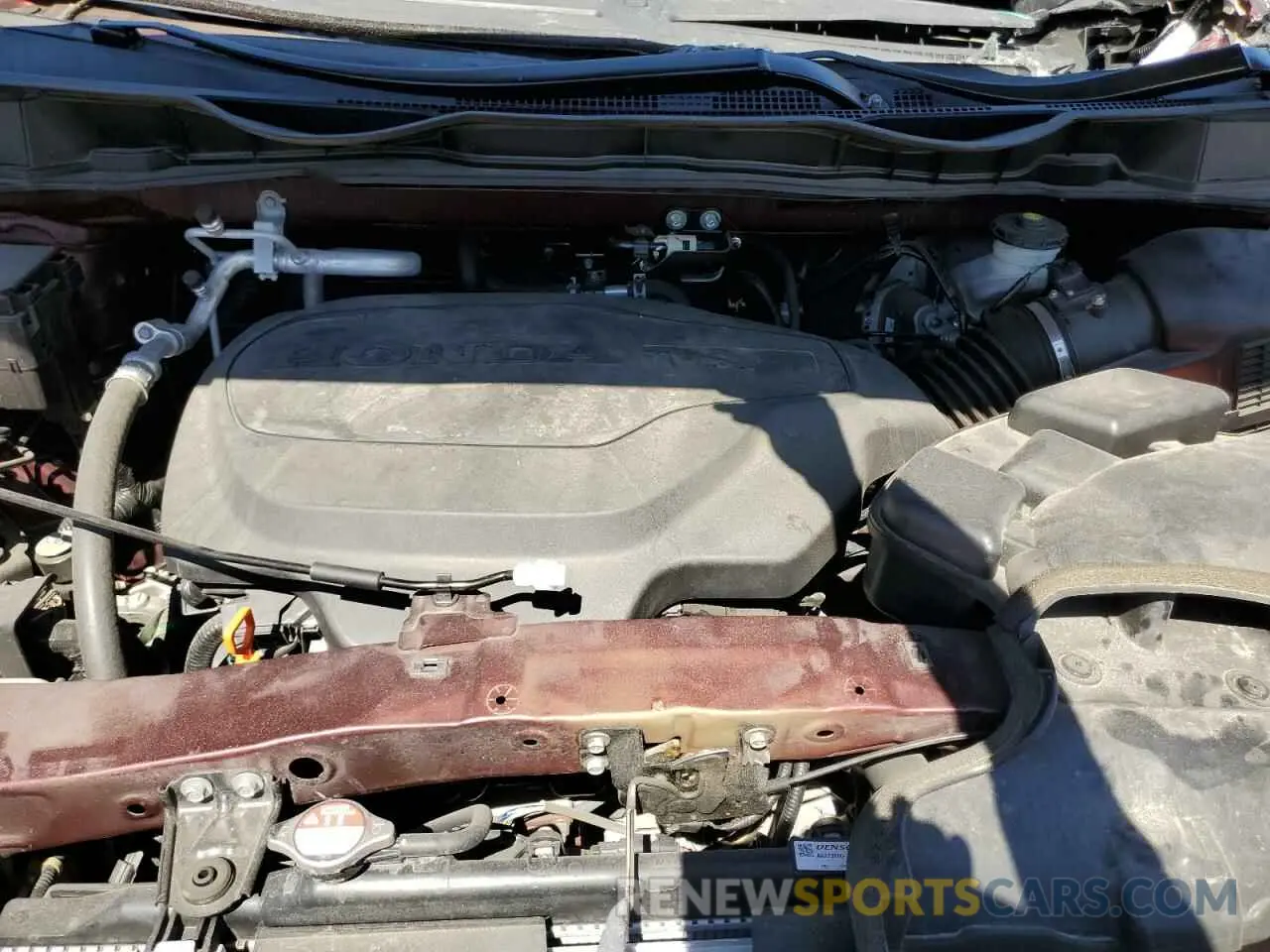 11 Photograph of a damaged car 5FNRL6H81MB014637 HONDA ODYSSEY 2021