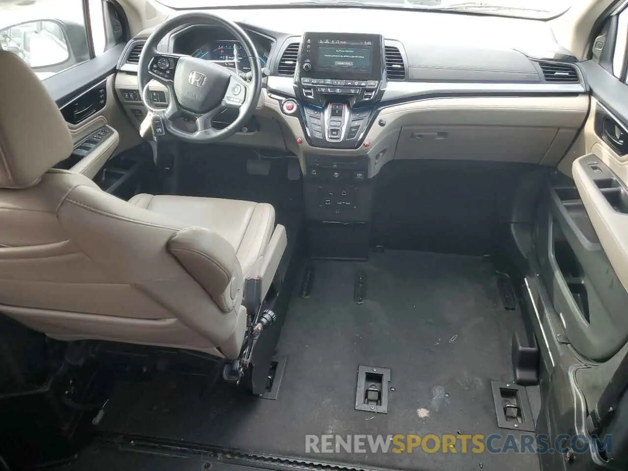 8 Photograph of a damaged car 5FNRL6H83MB041063 HONDA ODYSSEY 2021