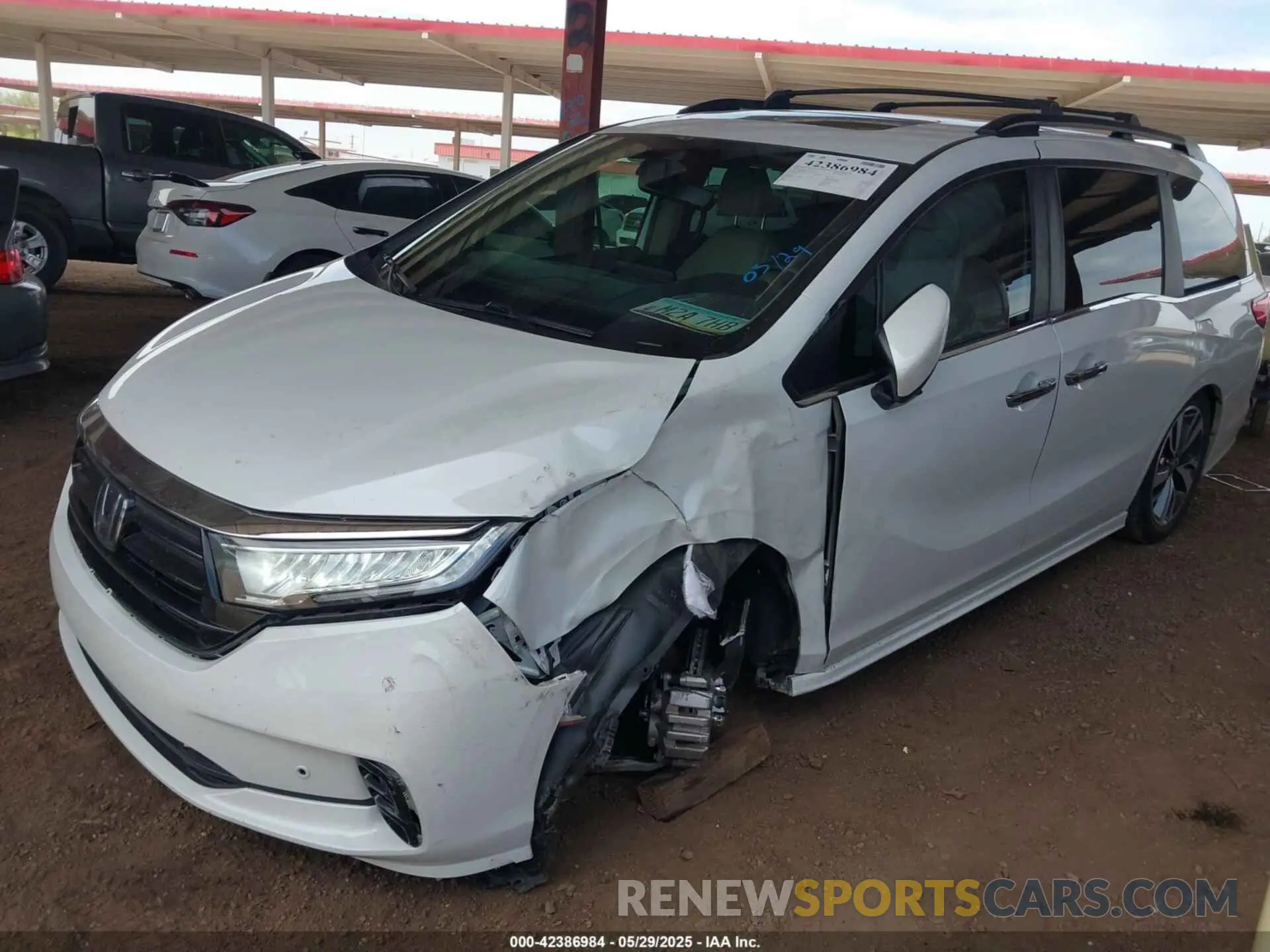 6 Photograph of a damaged car 5FNRL6H85MB034888 HONDA ODYSSEY 2021
