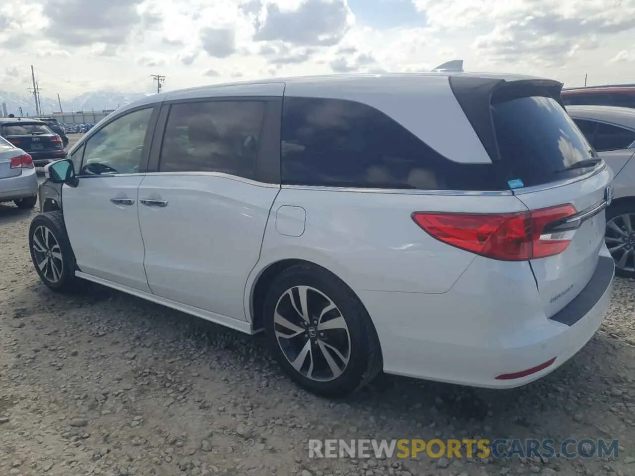 2 Photograph of a damaged car 5FNRL6H87MB016571 HONDA ODYSSEY 2021