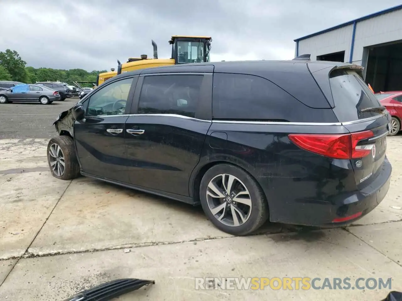 2 Photograph of a damaged car 5FNRL6H88MB001125 HONDA ODYSSEY 2021