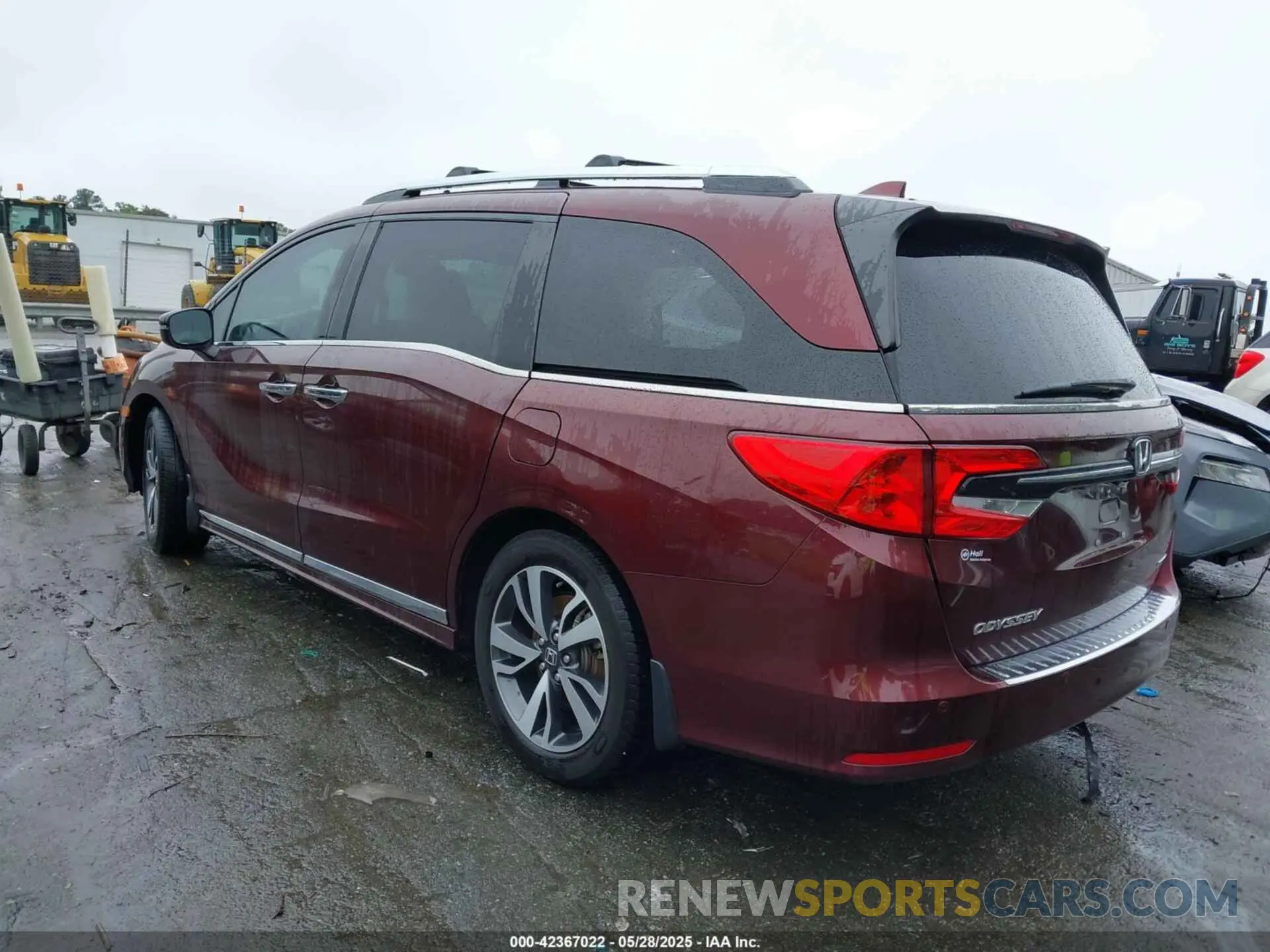 3 Photograph of a damaged car 5FNRL6H88MB006938 HONDA ODYSSEY 2021