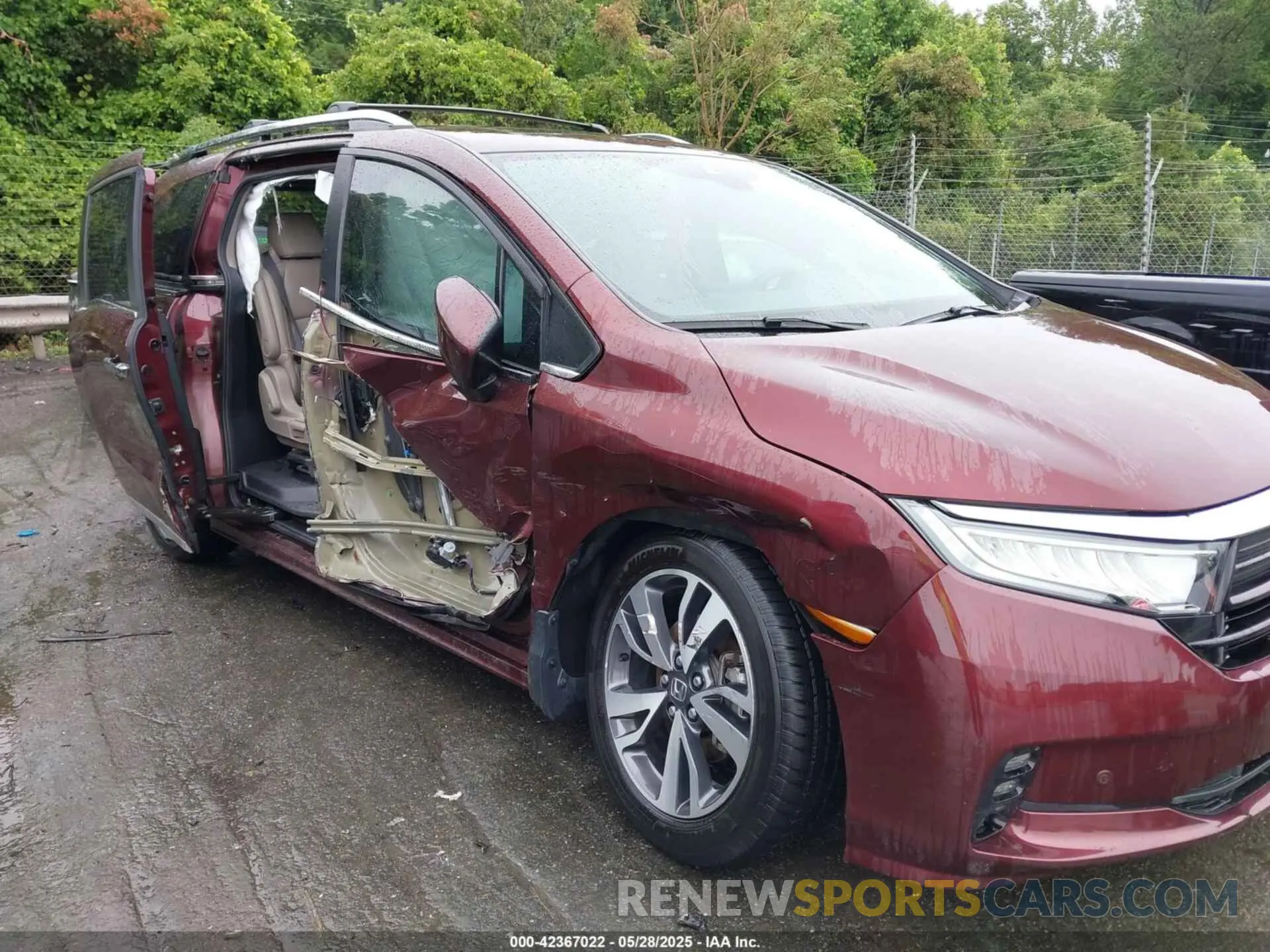 6 Photograph of a damaged car 5FNRL6H88MB006938 HONDA ODYSSEY 2021