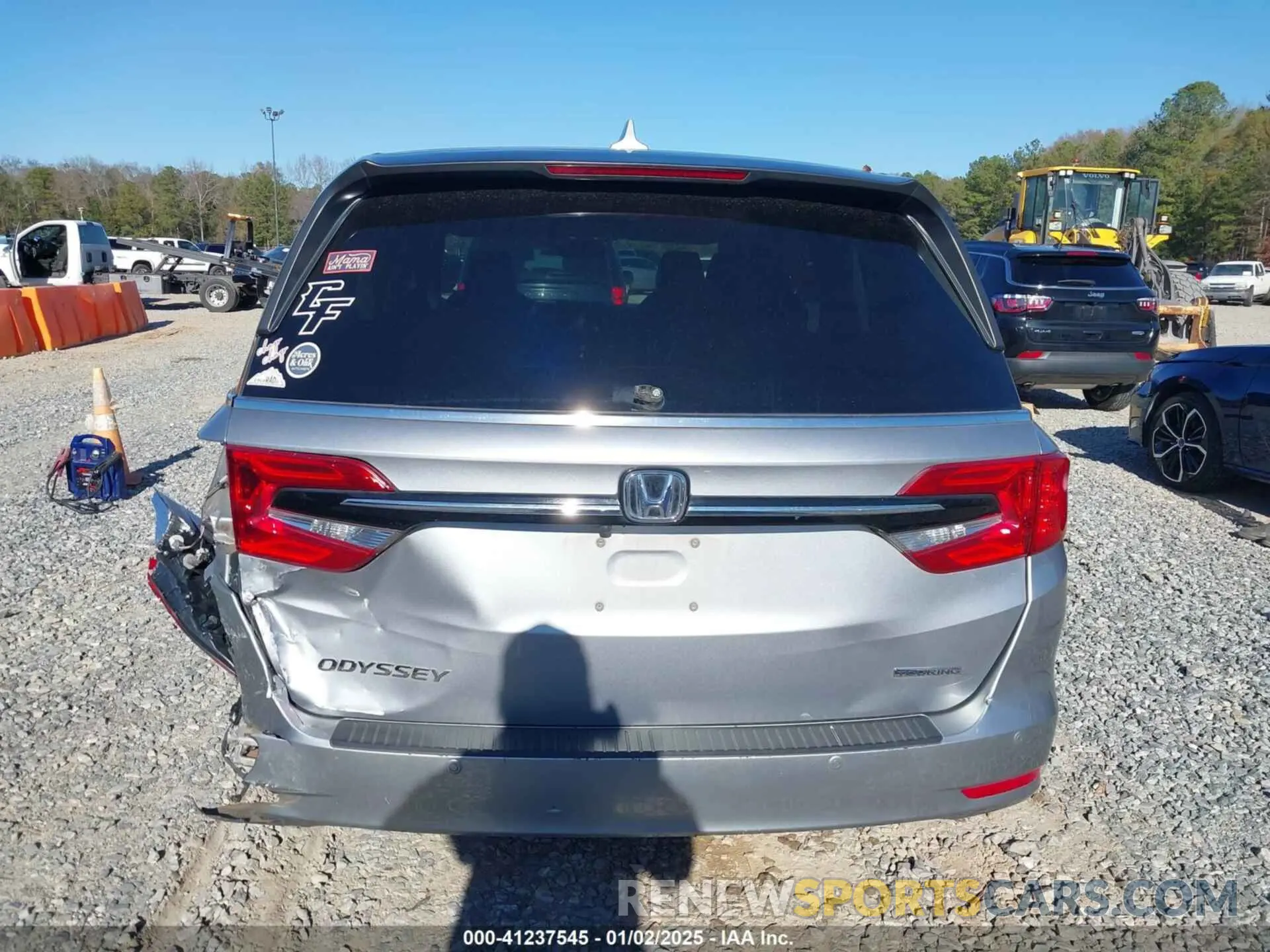 15 Photograph of a damaged car 5FNRL6H89MB029967 HONDA ODYSSEY 2021