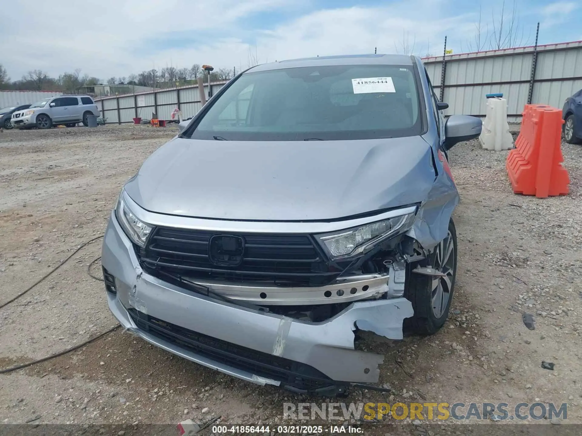 12 Photograph of a damaged car 5FNRL6H8XMB034837 HONDA ODYSSEY 2021