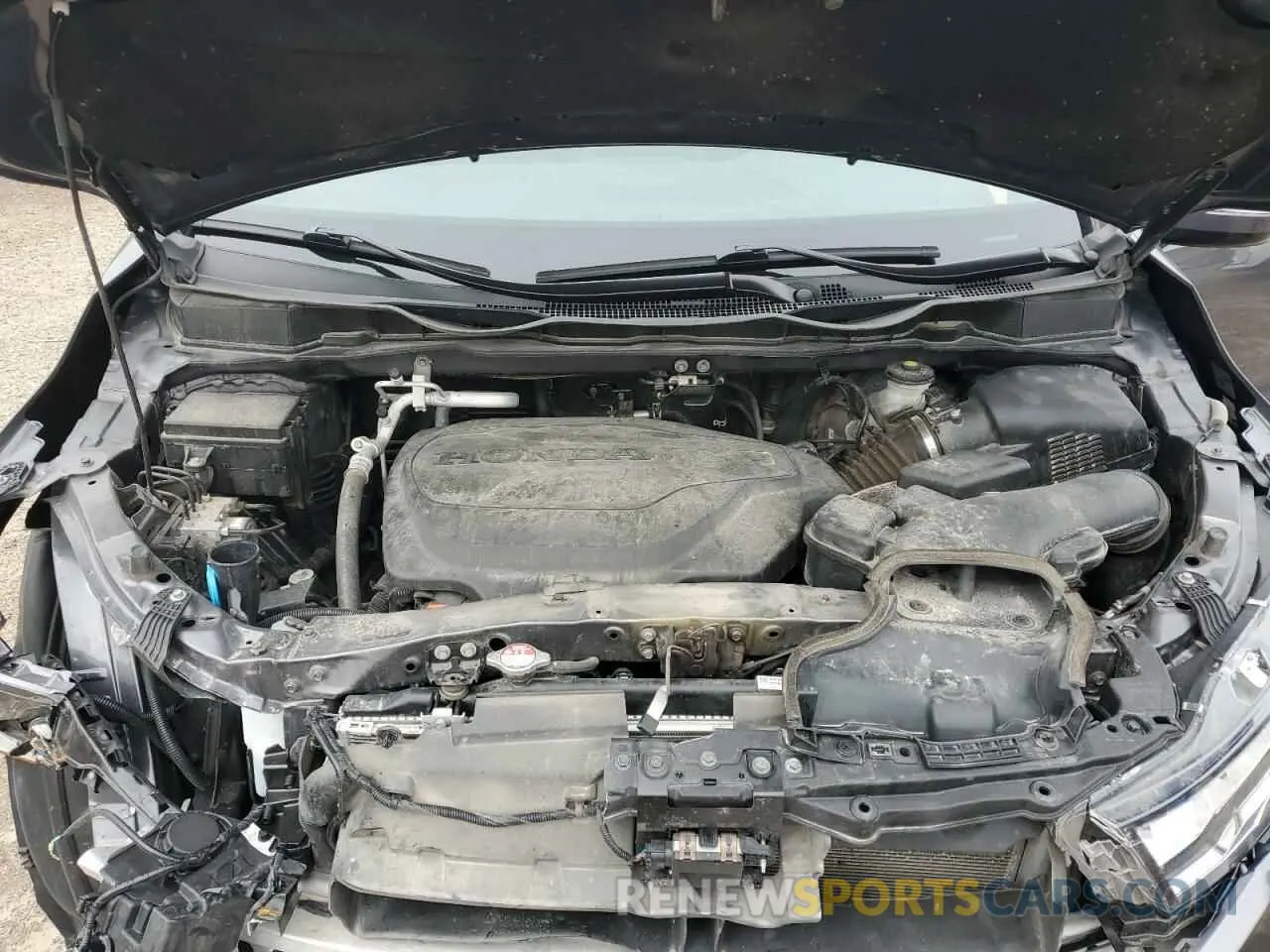 12 Photograph of a damaged car 5FNRL6H91MB019443 HONDA ODYSSEY 2021