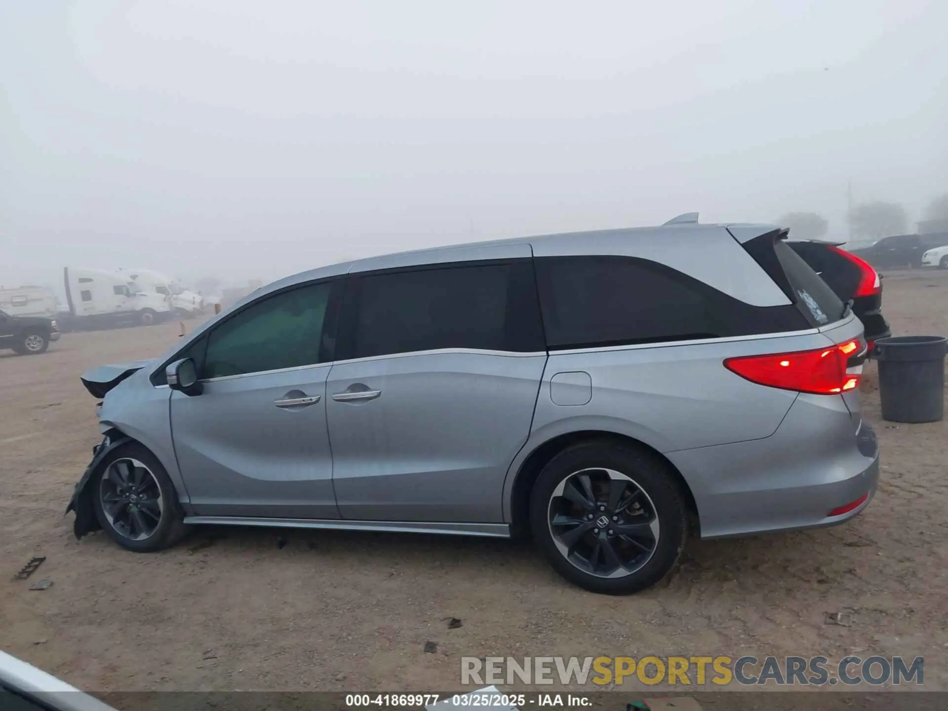 15 Photograph of a damaged car 5FNRL6H99MB019349 HONDA ODYSSEY 2021