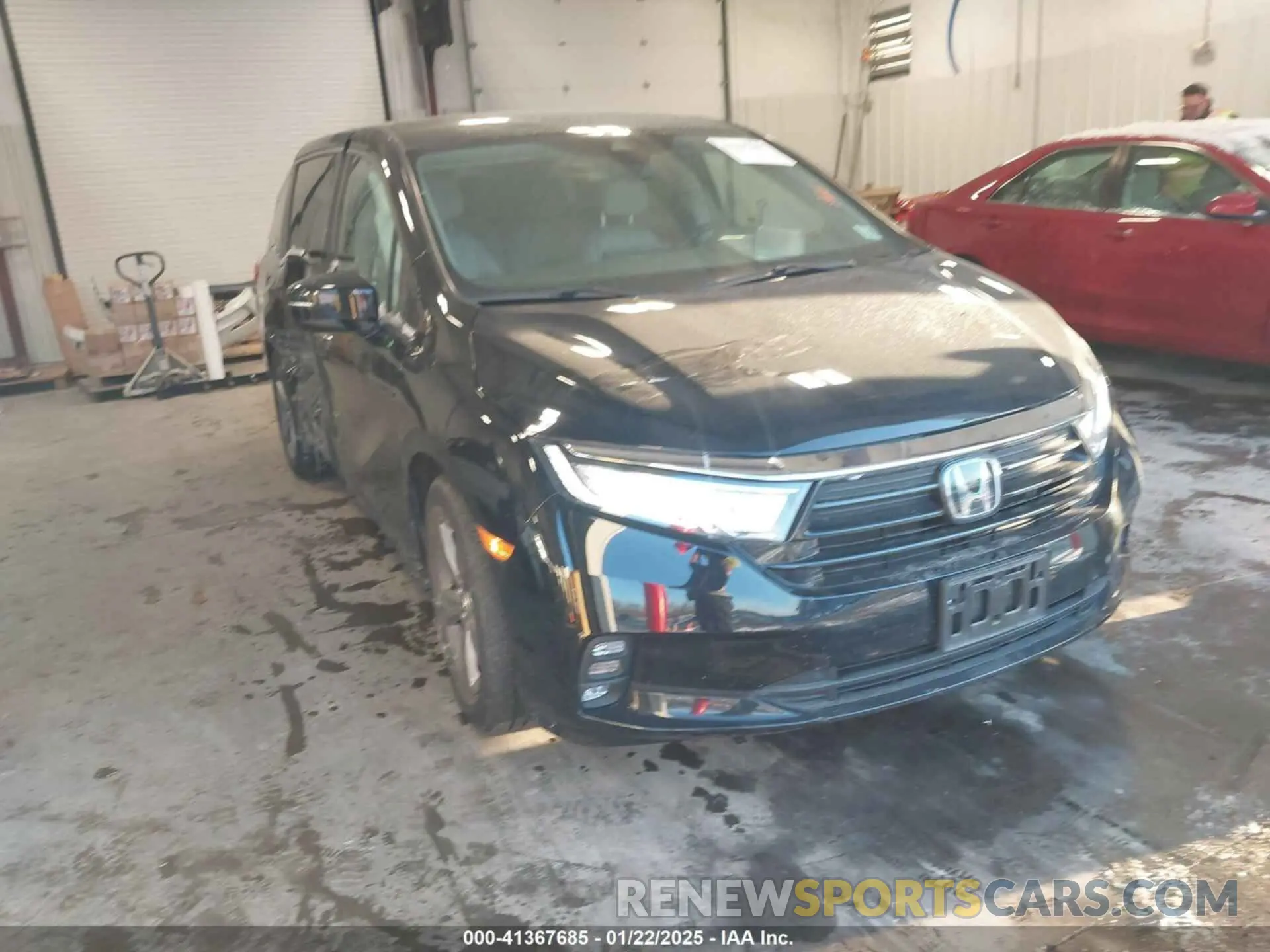 1 Photograph of a damaged car 5FNRL6H50NB035132 HONDA ODYSSEY 2022