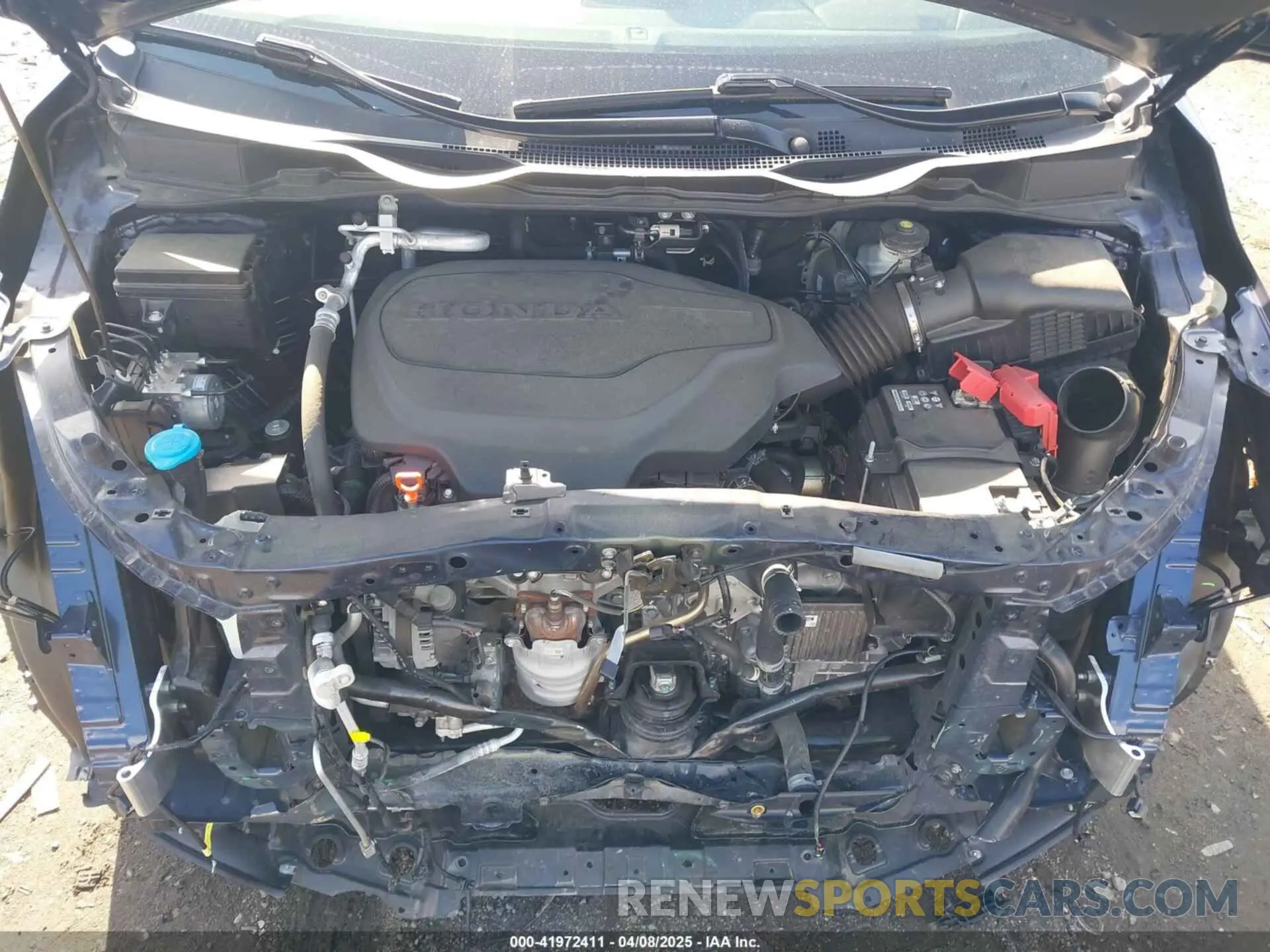 10 Photograph of a damaged car 5FNRL6H56NB048063 HONDA ODYSSEY 2022