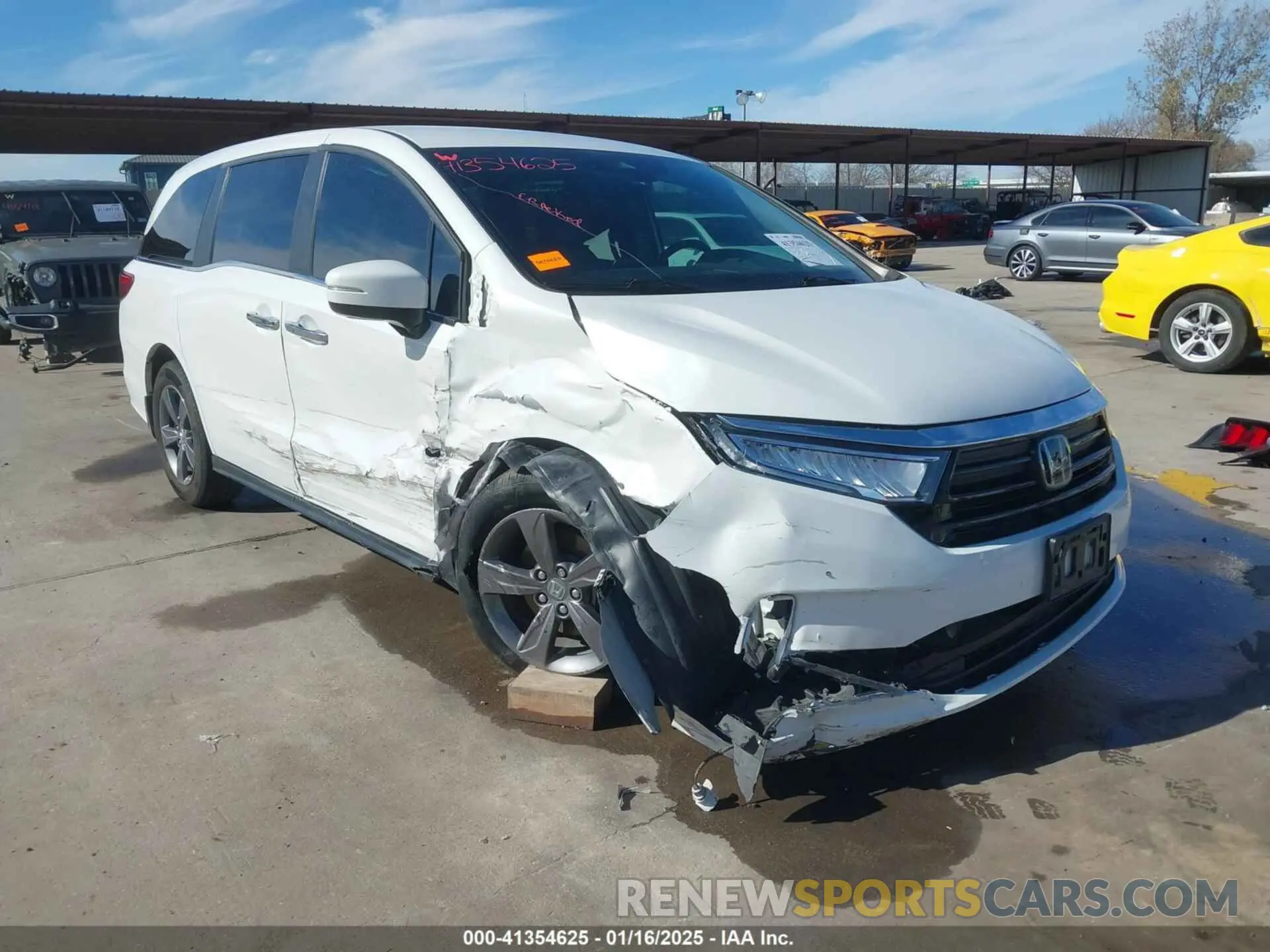 6 Photograph of a damaged car 5FNRL6H59NB053483 HONDA ODYSSEY 2022