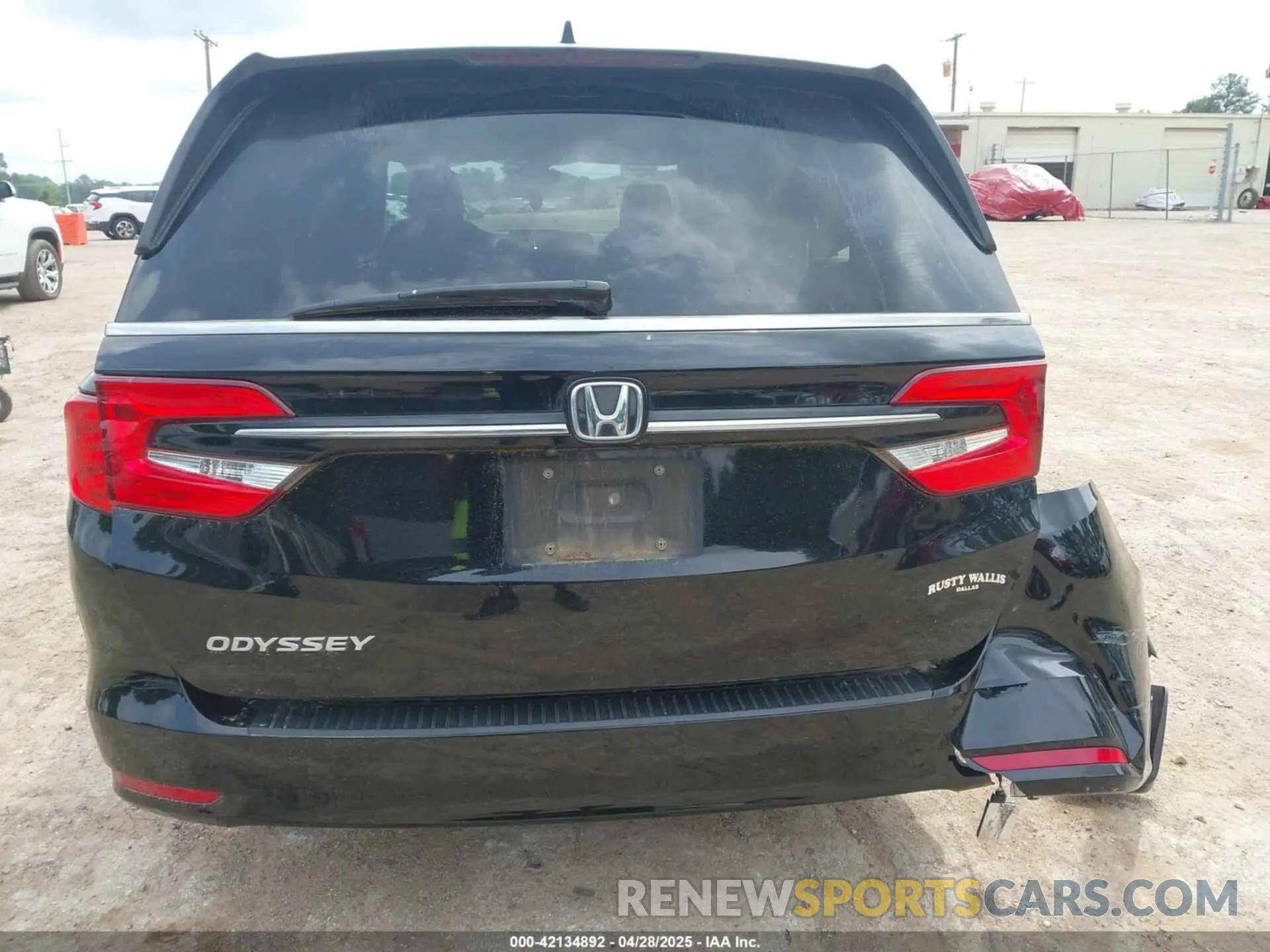 16 Photograph of a damaged car 5FNRL6H74NB012115 HONDA ODYSSEY 2022