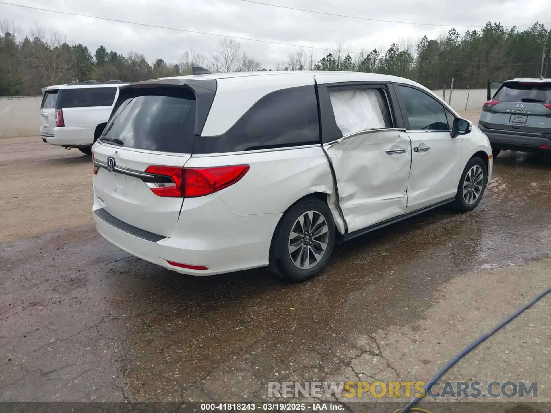 4 Photograph of a damaged car 5FNRL6H76NB002248 HONDA ODYSSEY 2022