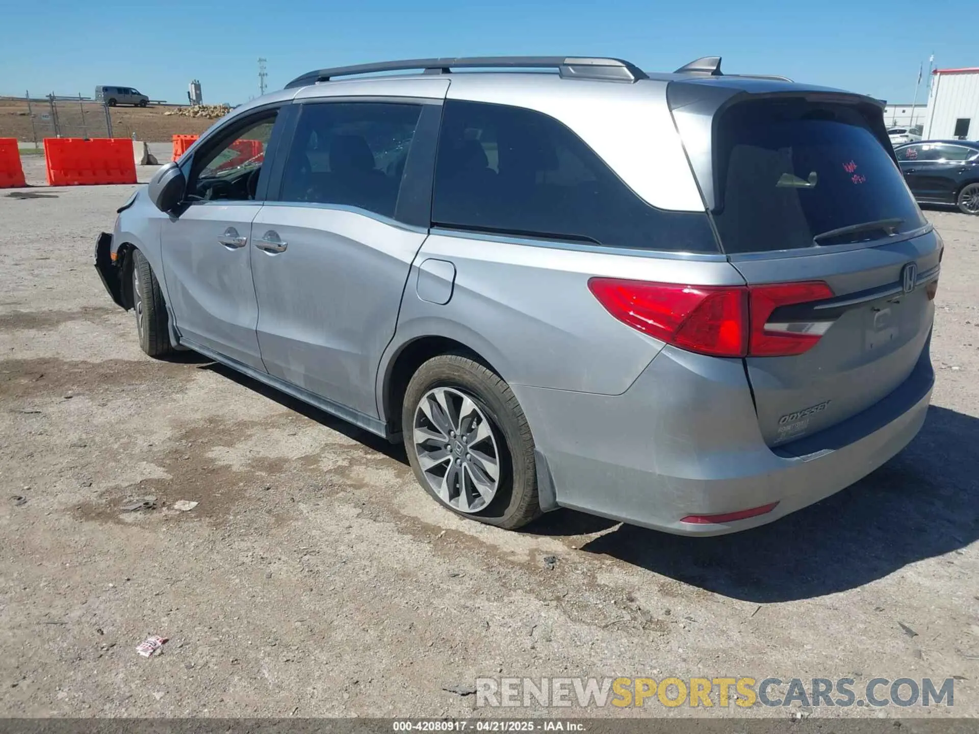 3 Photograph of a damaged car 5FNRL6H76NB002461 HONDA ODYSSEY 2022
