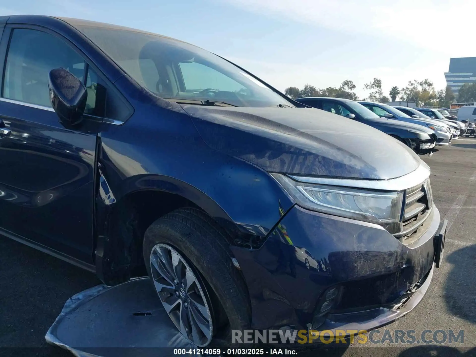 6 Photograph of a damaged car 5FNRL6H77NB013825 HONDA ODYSSEY 2022