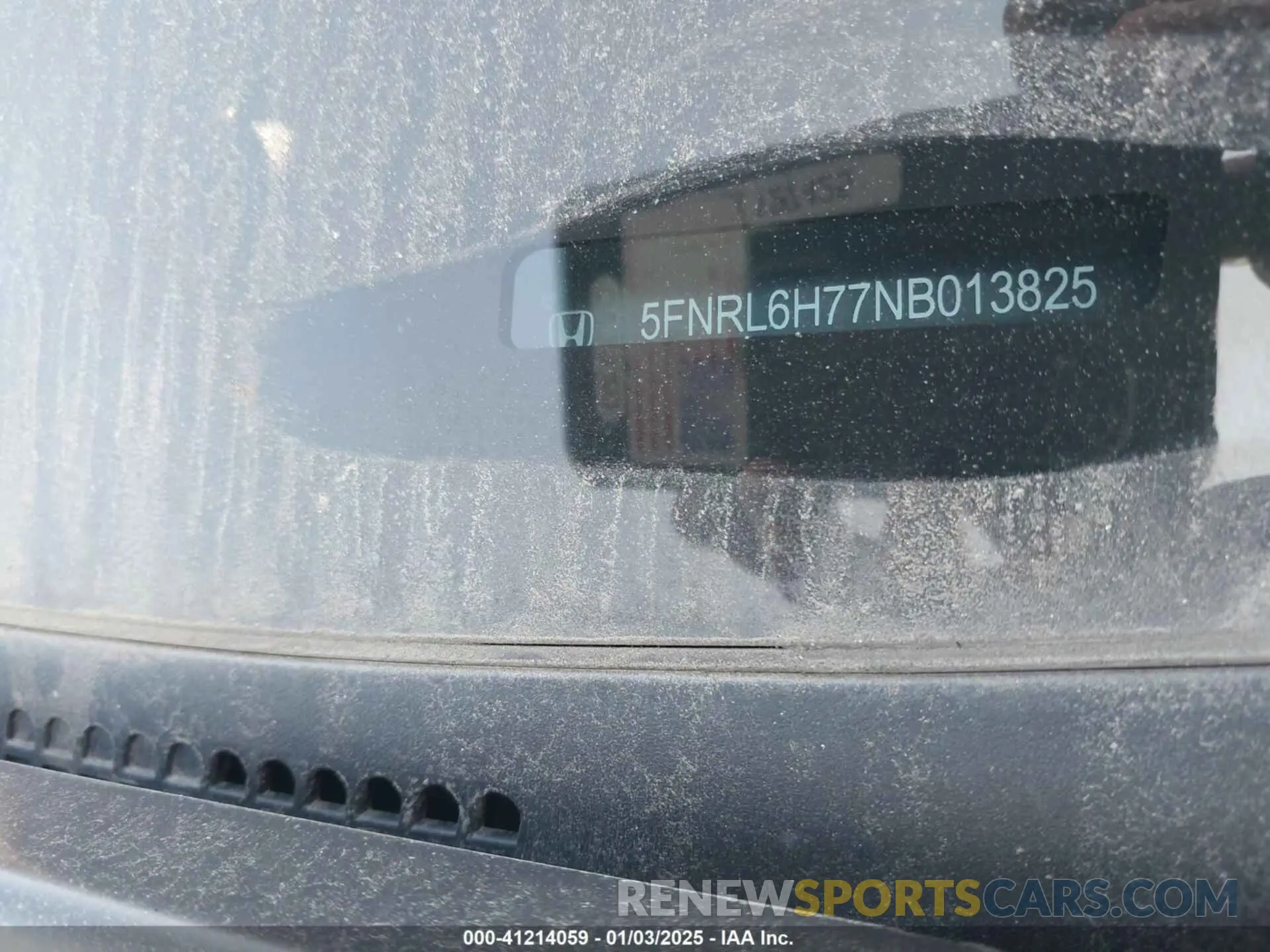 9 Photograph of a damaged car 5FNRL6H77NB013825 HONDA ODYSSEY 2022