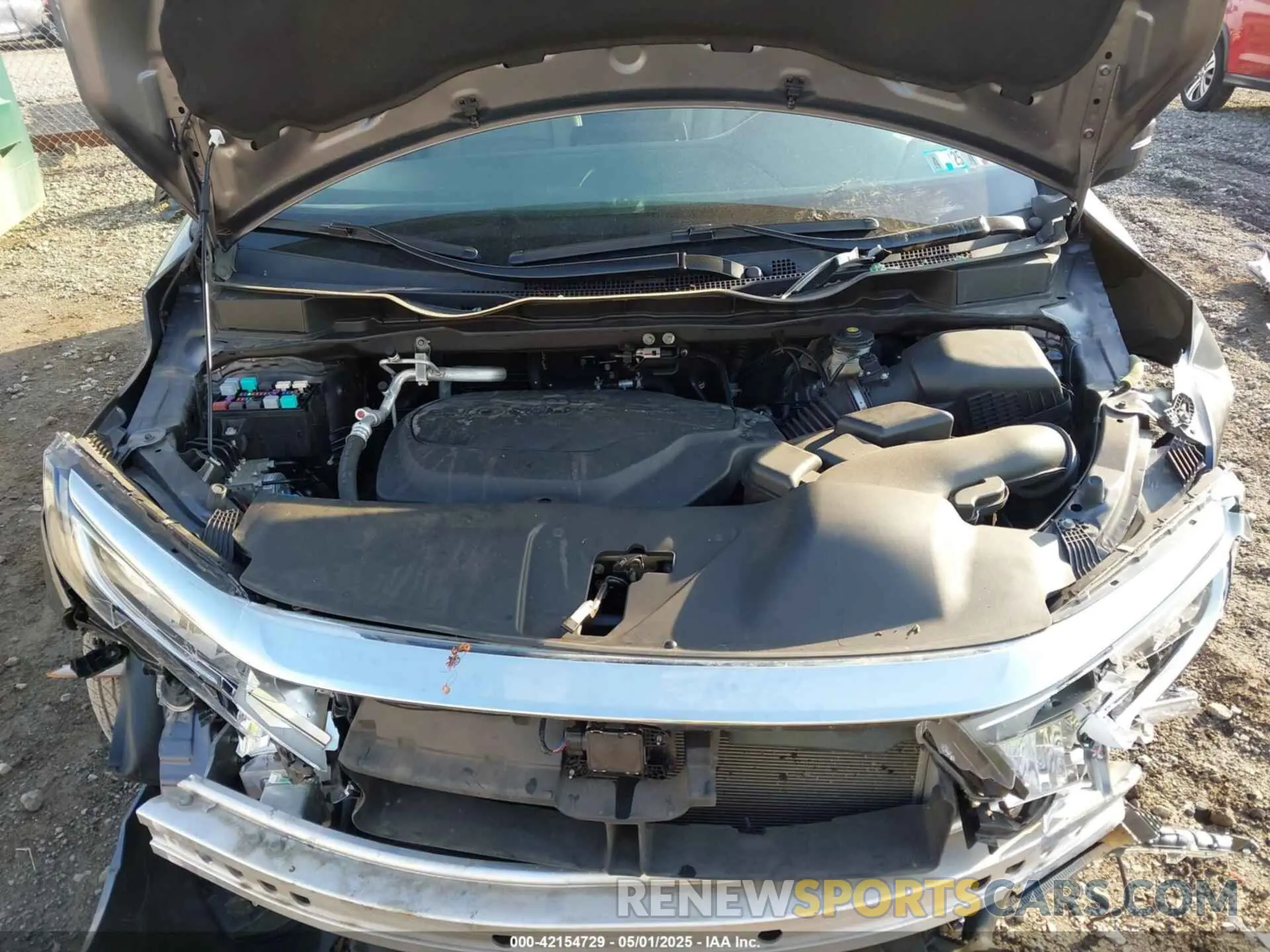 10 Photograph of a damaged car 5FNRL6H78NB052651 HONDA ODYSSEY 2022