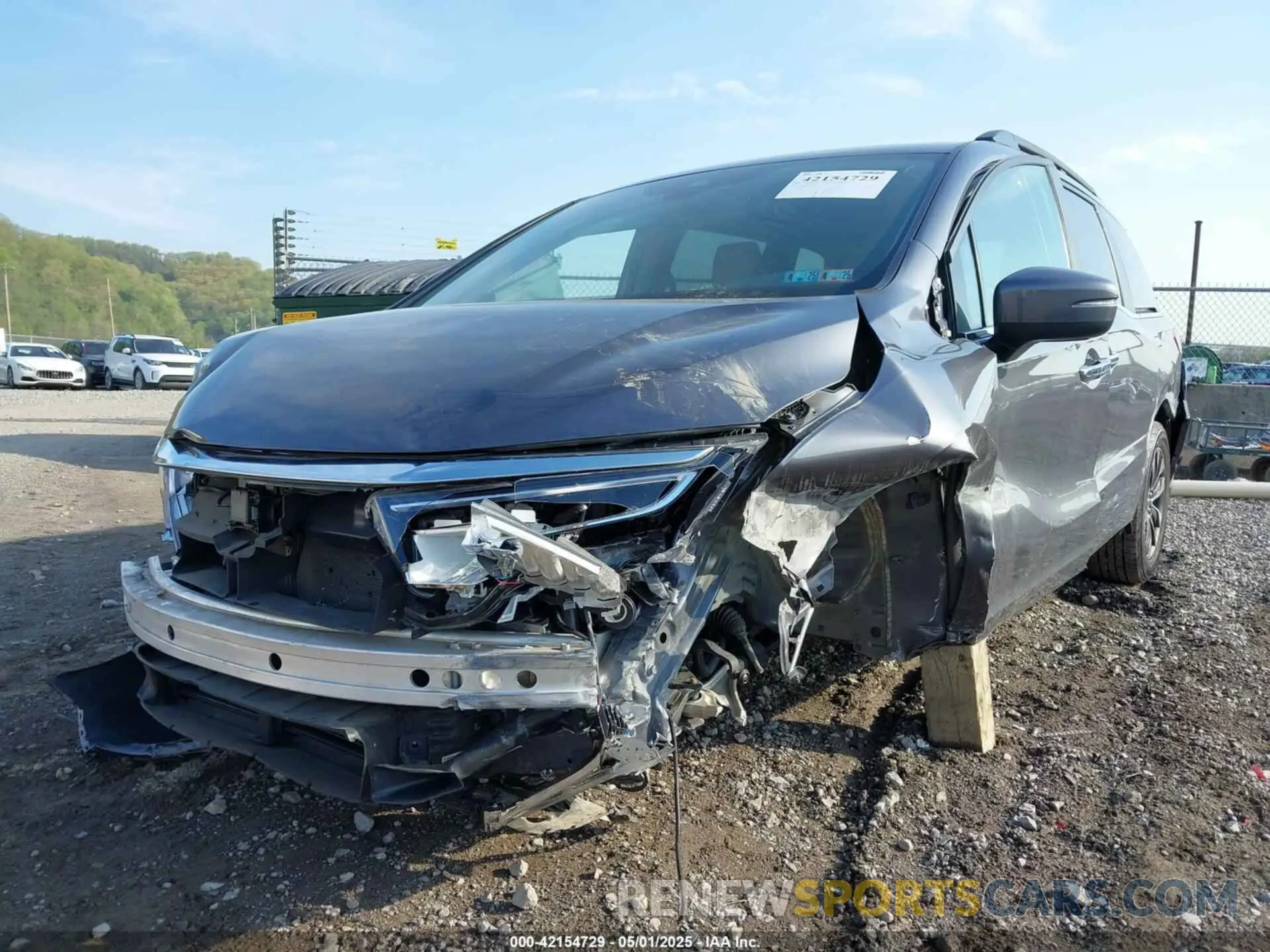 6 Photograph of a damaged car 5FNRL6H78NB052651 HONDA ODYSSEY 2022