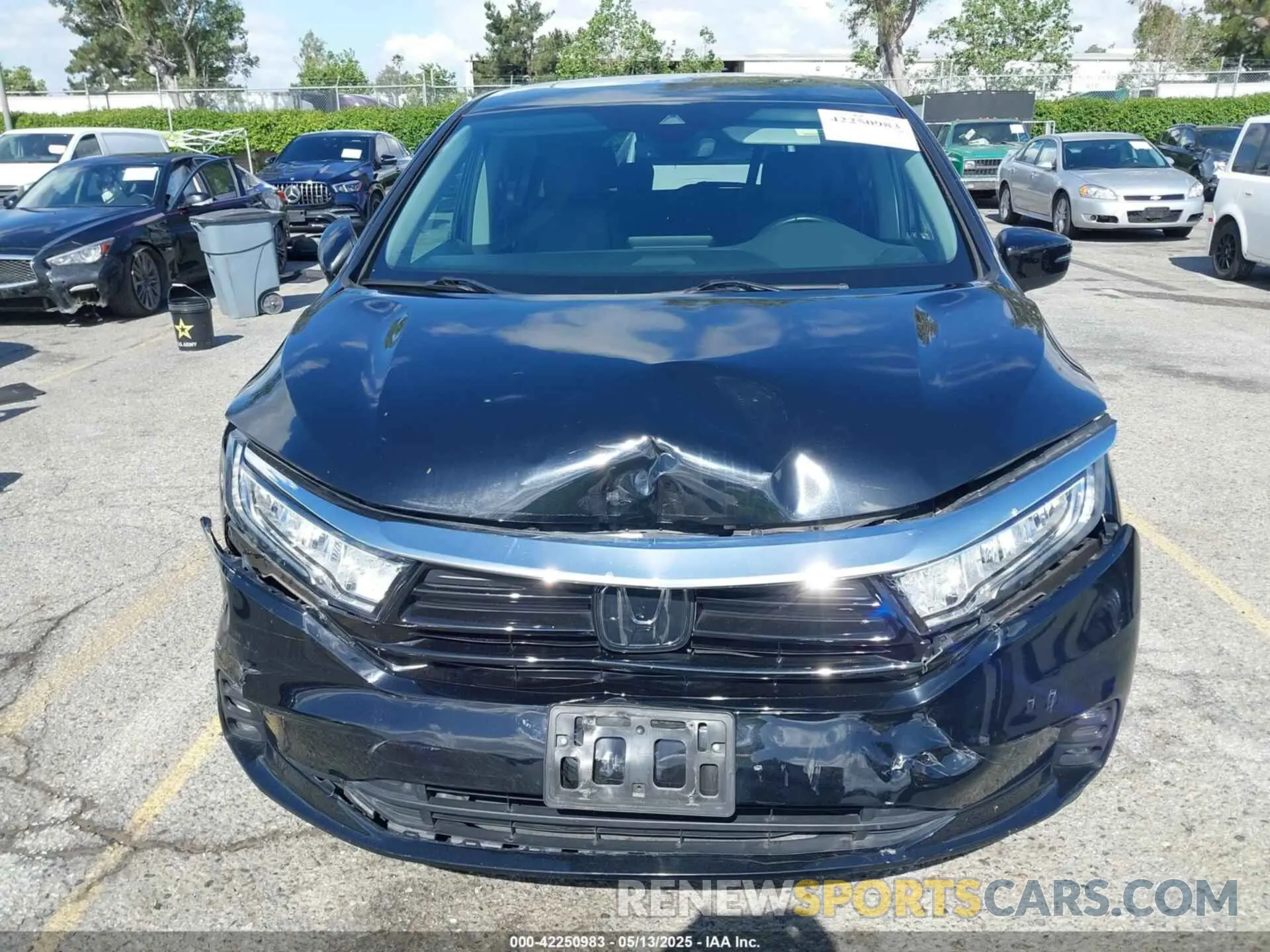 12 Photograph of a damaged car 5FNRL6H79NB032117 HONDA ODYSSEY 2022