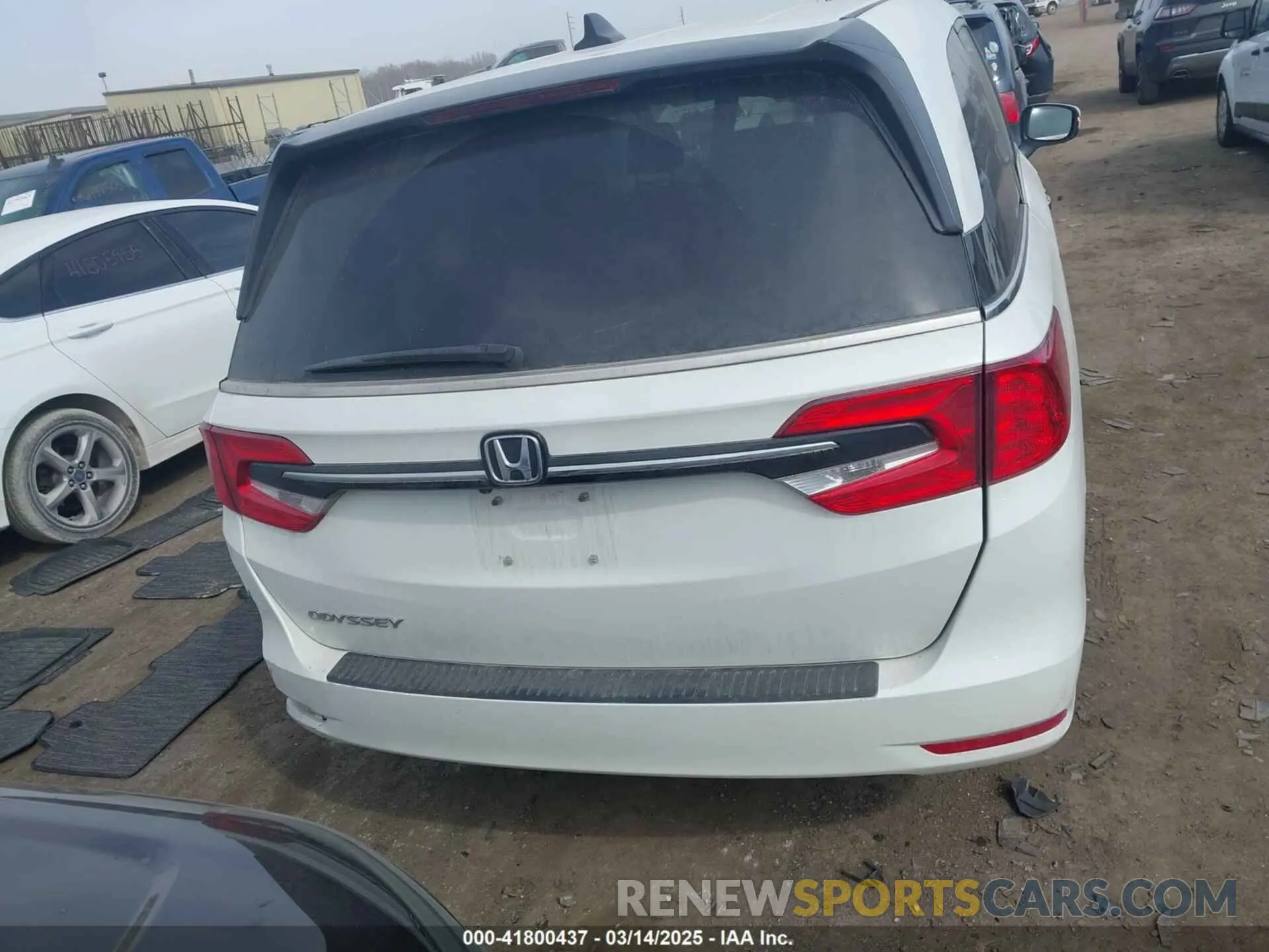 16 Photograph of a damaged car 5FNRL6H7XNB043658 HONDA ODYSSEY 2022