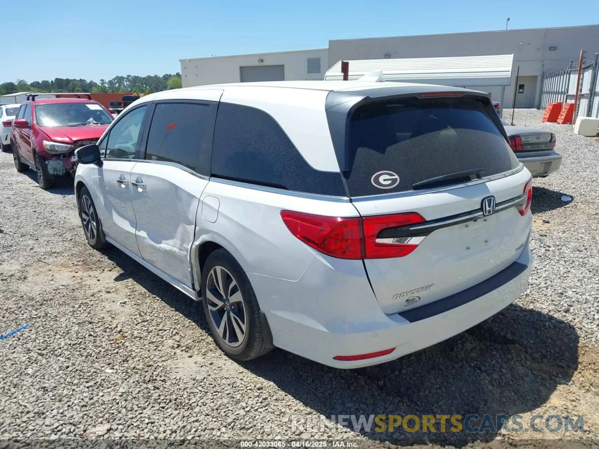 6 Photograph of a damaged car 5FNRL6H82NB055330 HONDA ODYSSEY 2022