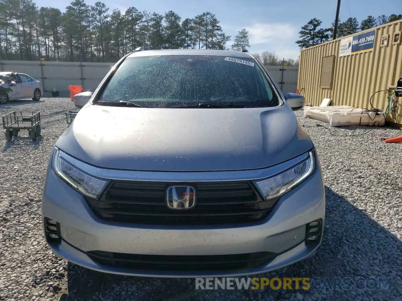 5 Photograph of a damaged car 5FNRL6H83NB055949 HONDA ODYSSEY 2022