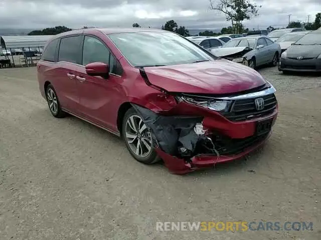 14 Photograph of a damaged car 5FNRL6H85NB067178 HONDA ODYSSEY 2022