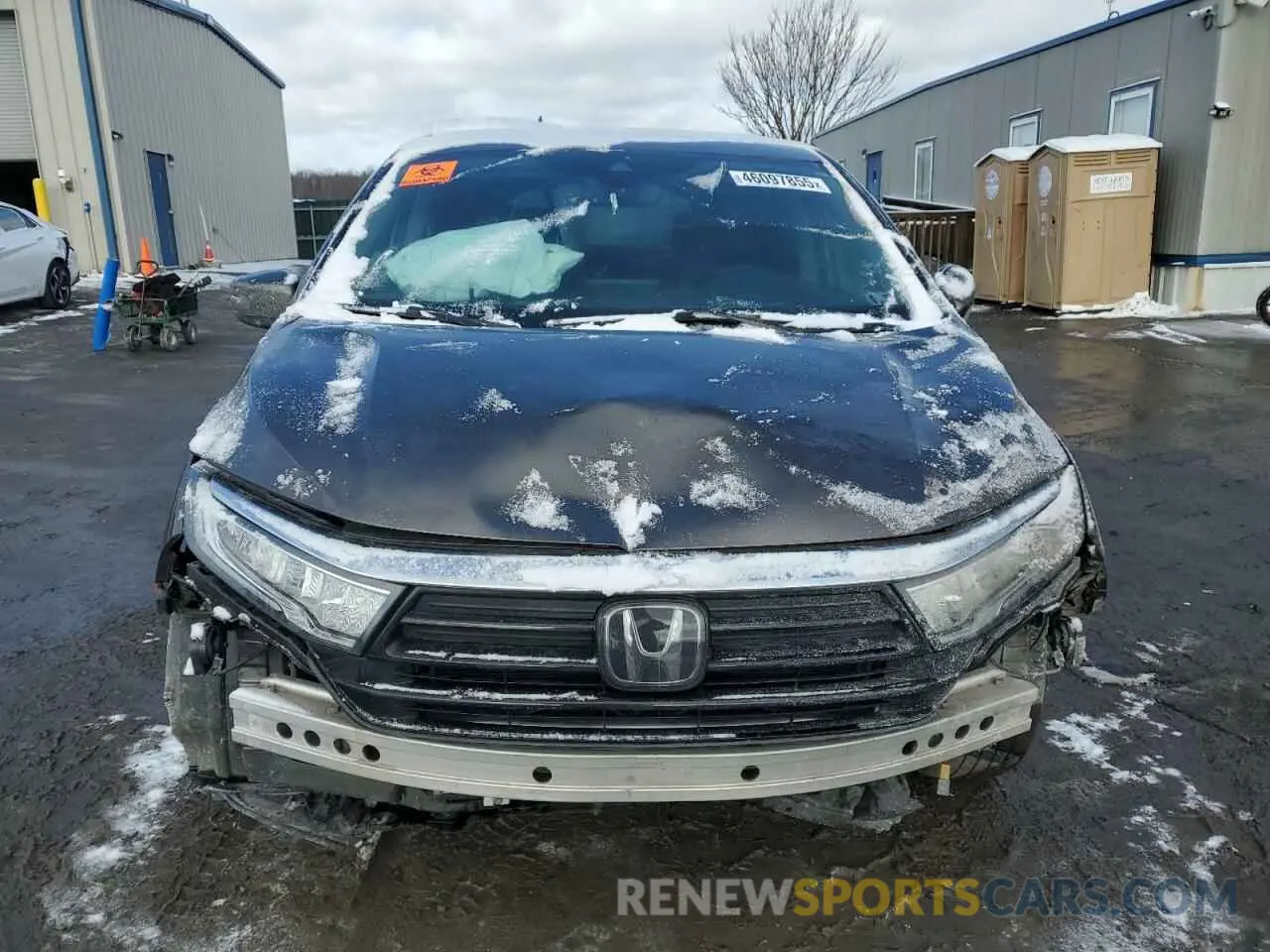 5 Photograph of a damaged car 5FNRL6H86NB000735 HONDA ODYSSEY 2022